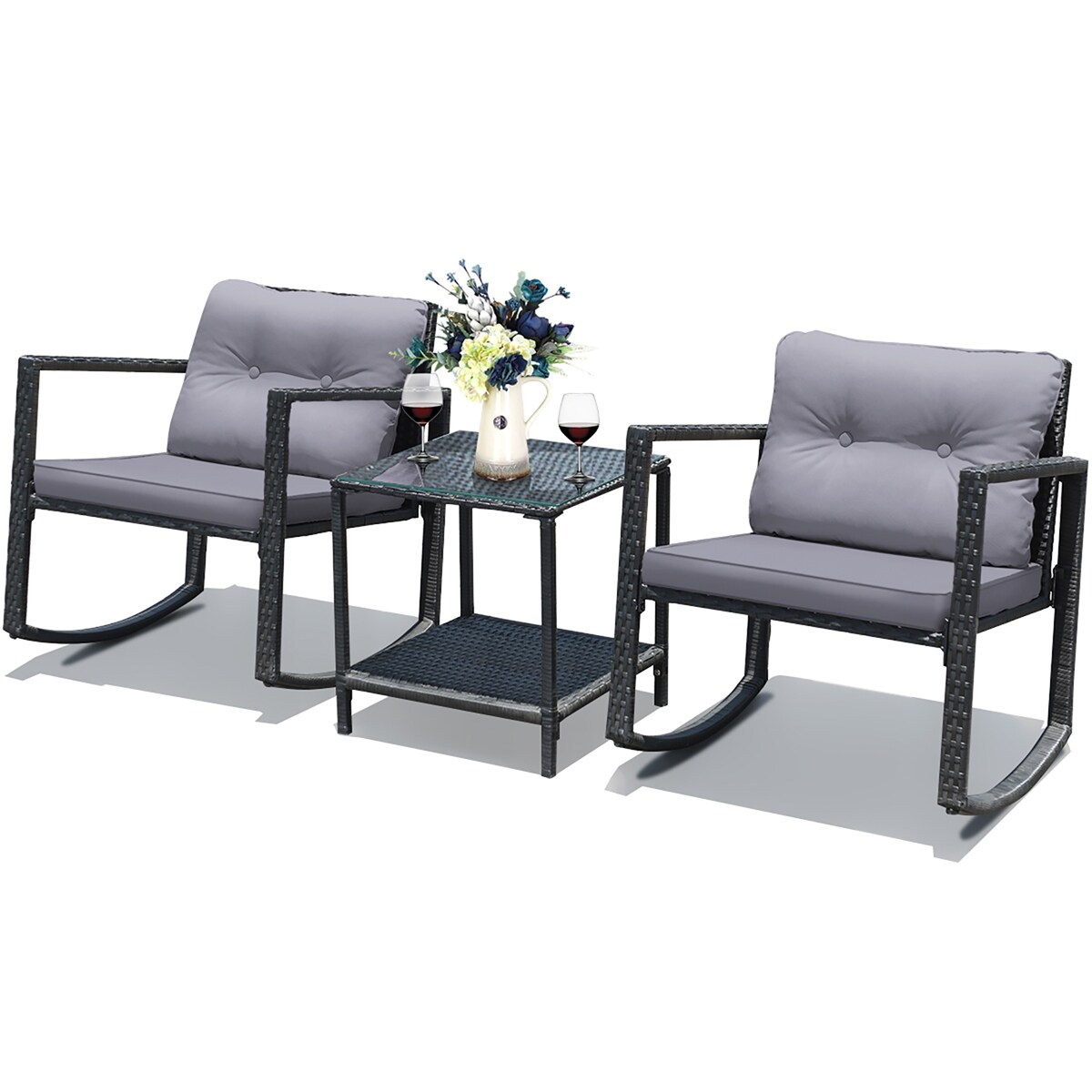 Costway HW62861GR Patio-Conversation-Sets - View #8