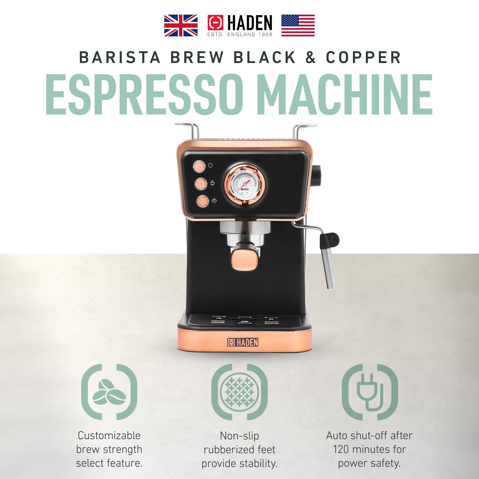 Haden 410310 Espresso-Machines - View #2