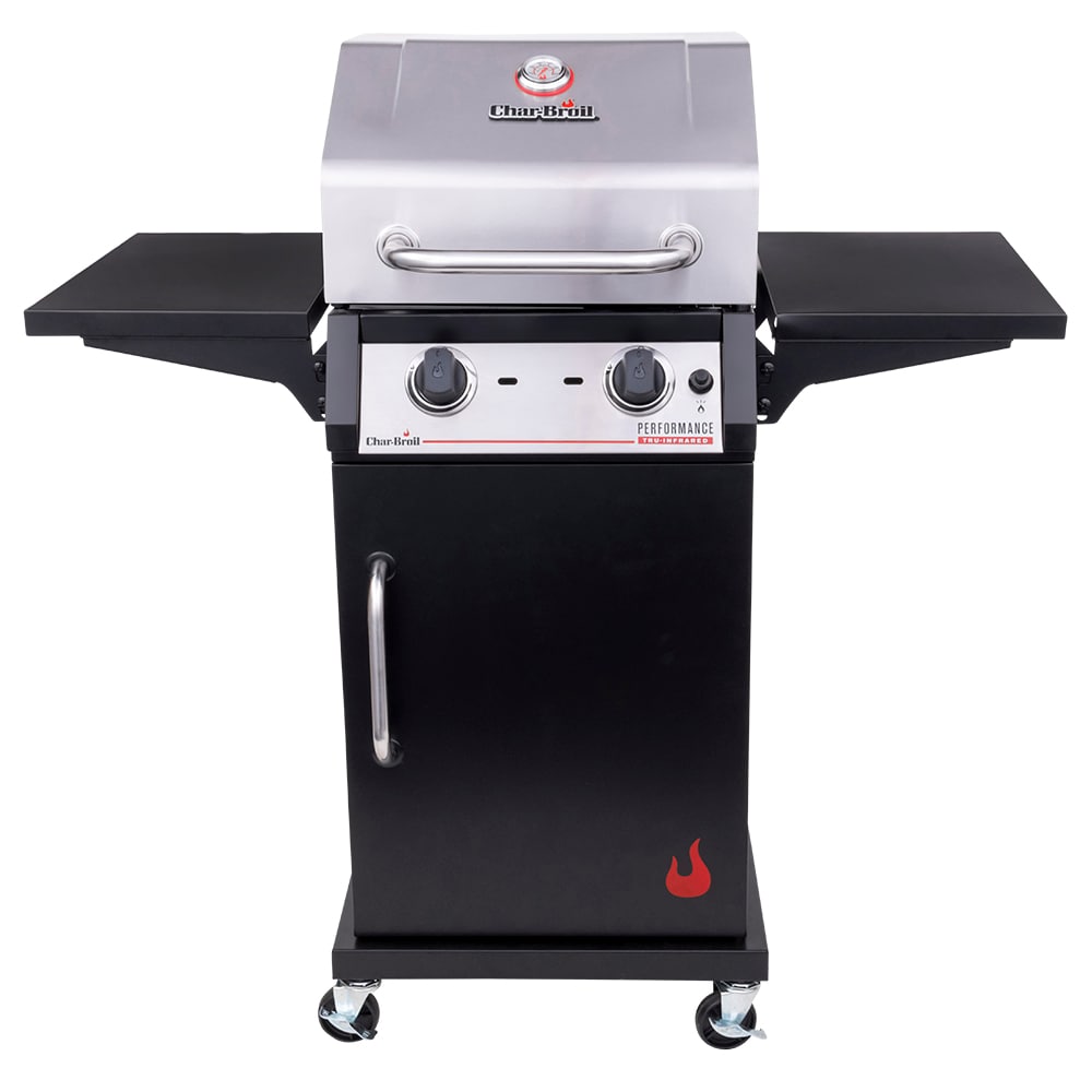 Char-Broil Performance Black and Stainless 2-Burner Liquid Propane Infrared Grill at