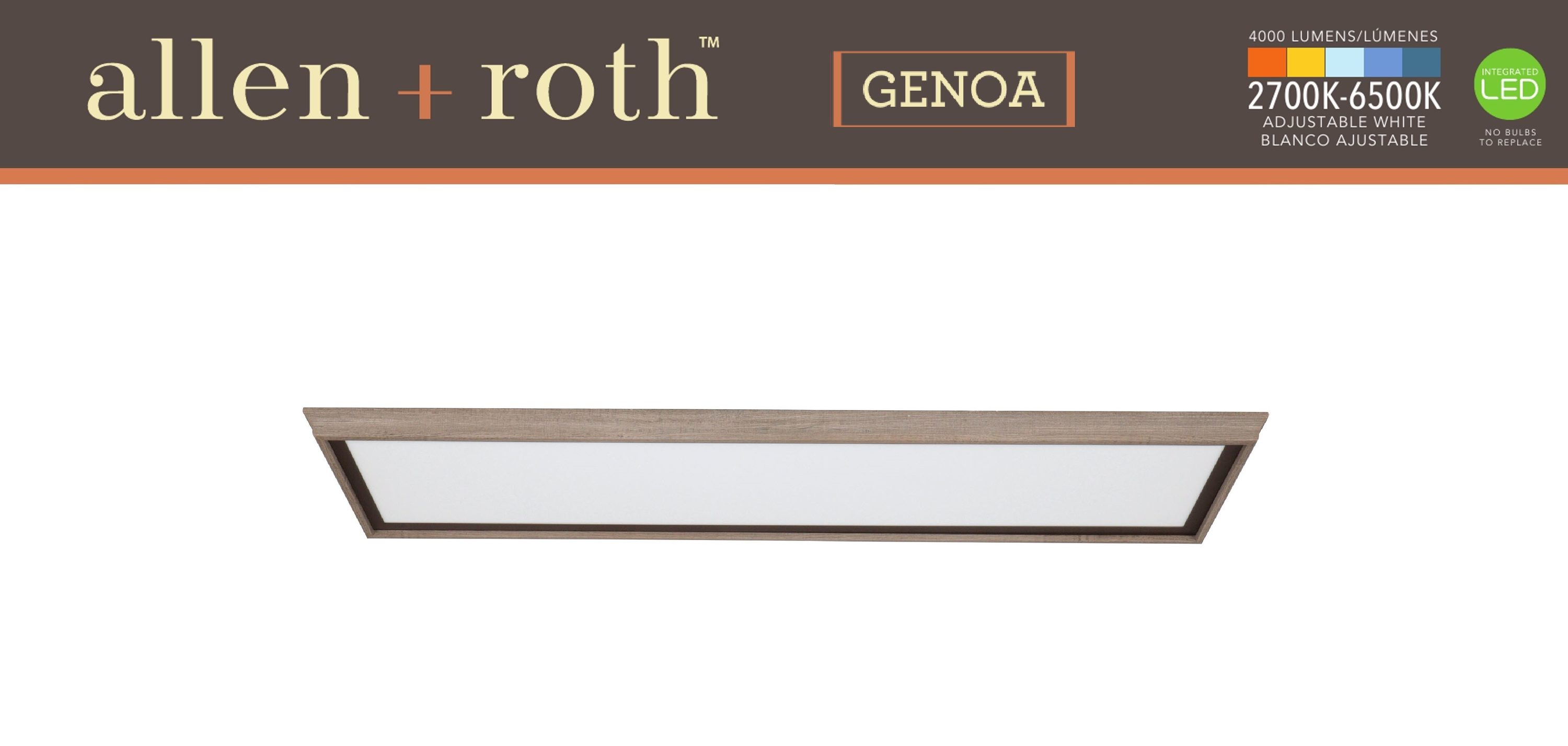 allen + roth FP1284-CLC-48LFC-R flushmounts - View #8