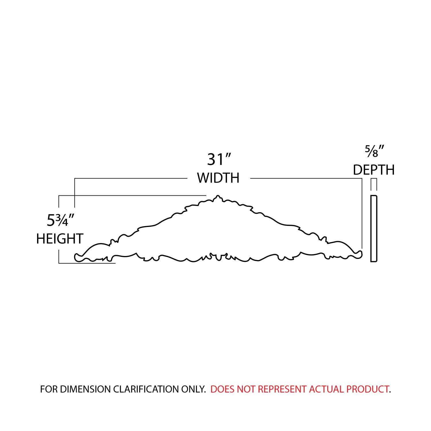 Architectural Products by Outwater 3P5.13.00078 appliques - View #2