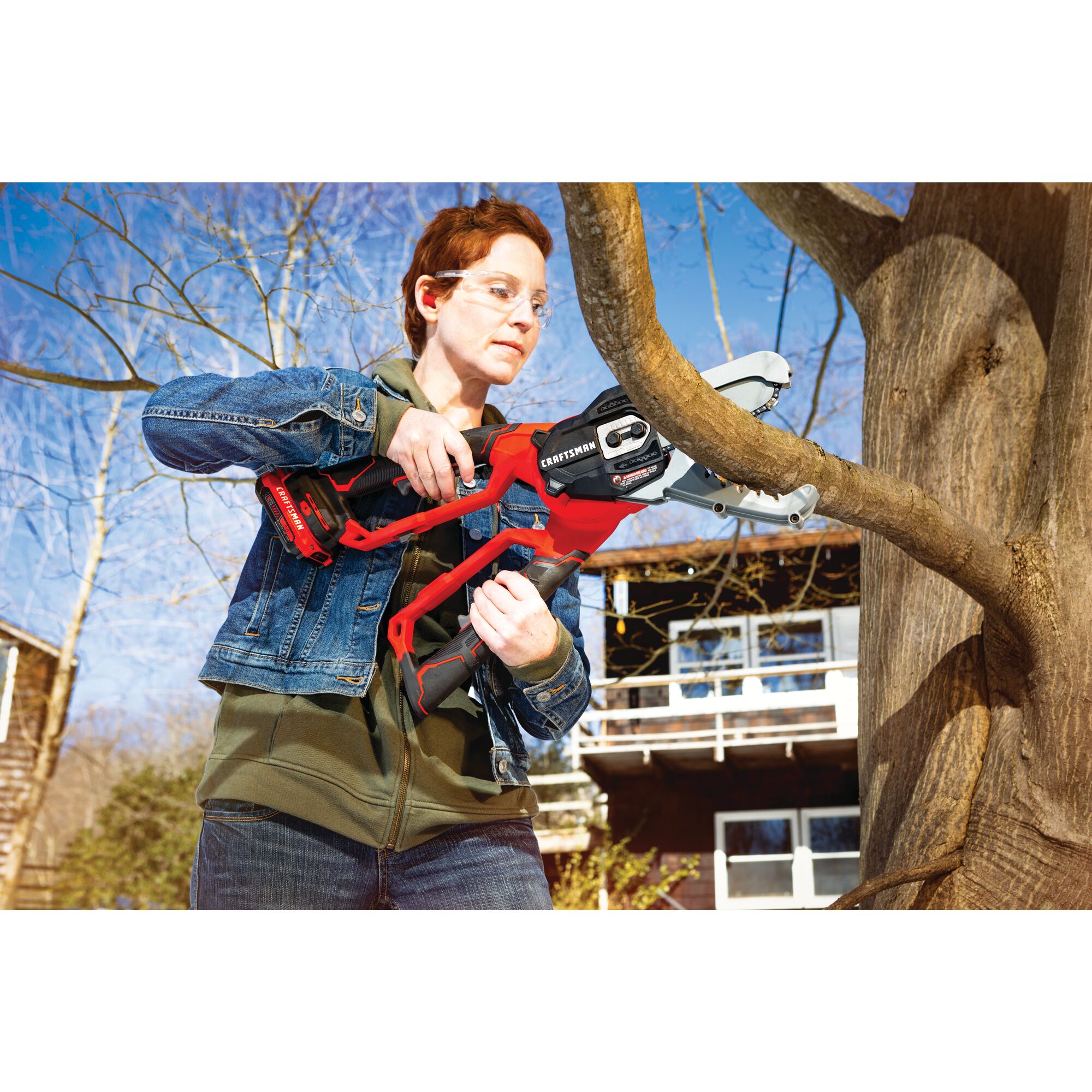 V20* 6 in. Cordless Compact Chainsaw Lopper Kit (2.0Ah)