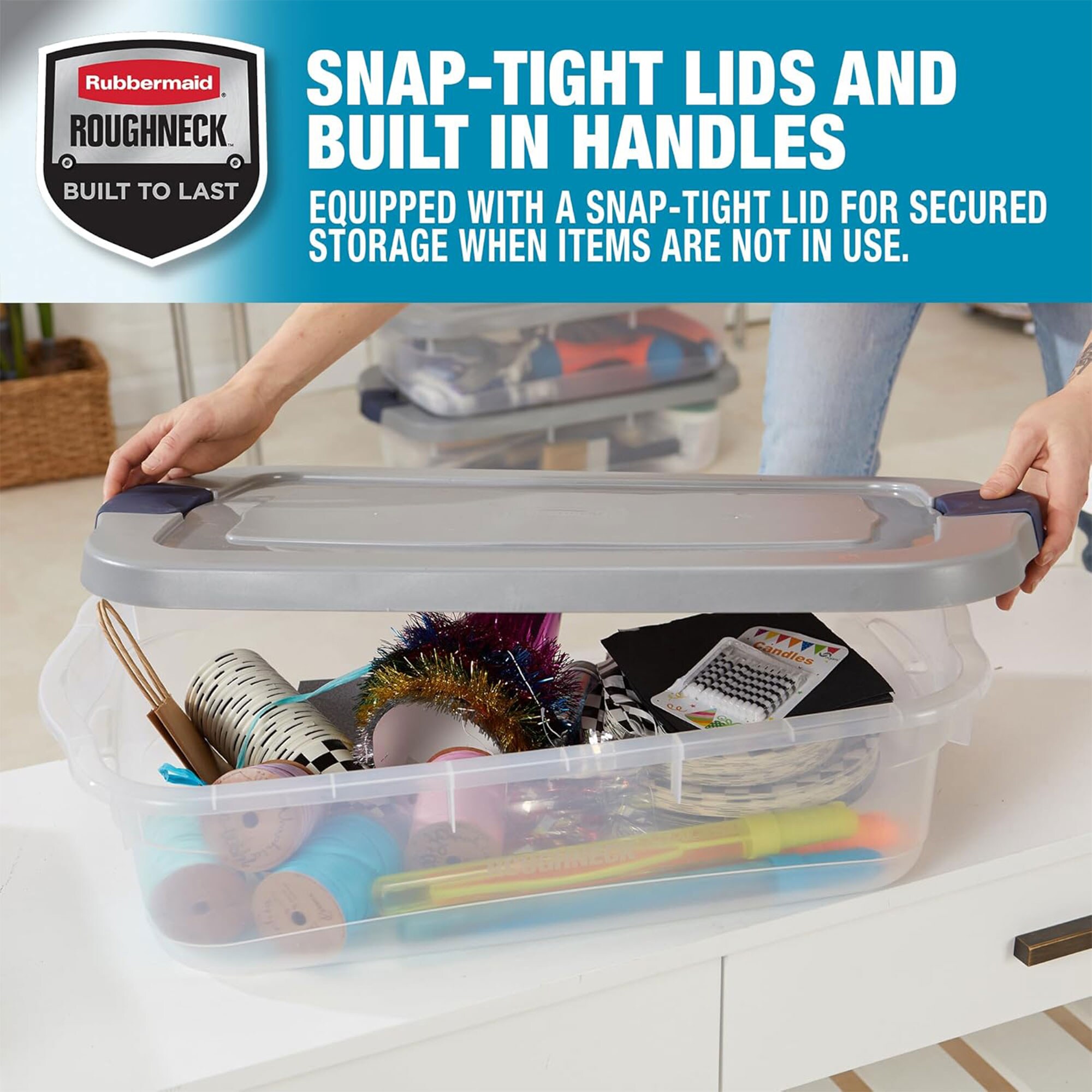 Rubbermaid RMRC031003-6PACK Bins-Baskets - View #5