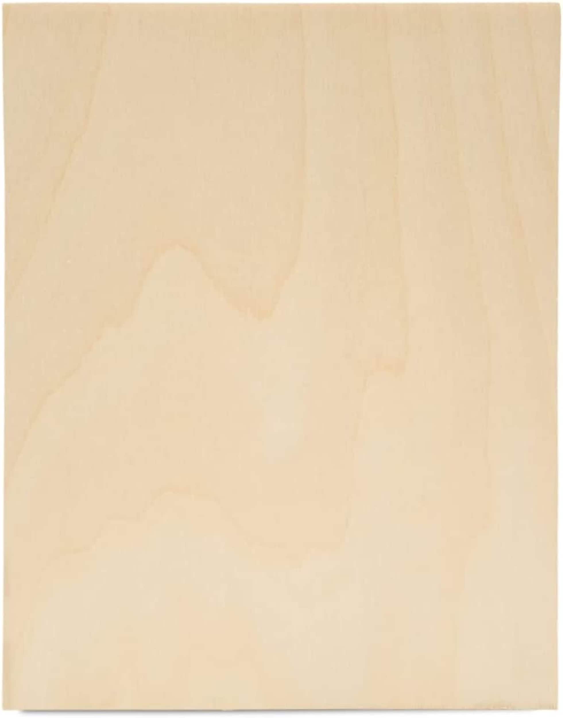 Baltic Birch Plywood, 3 mm 1/8 x 12 x 12 Inch Craft Wood, Box of 45 B/BB  Grade Baltic Birch Sheets, Perfect for Laser, CNC Cutting and Wood Burning