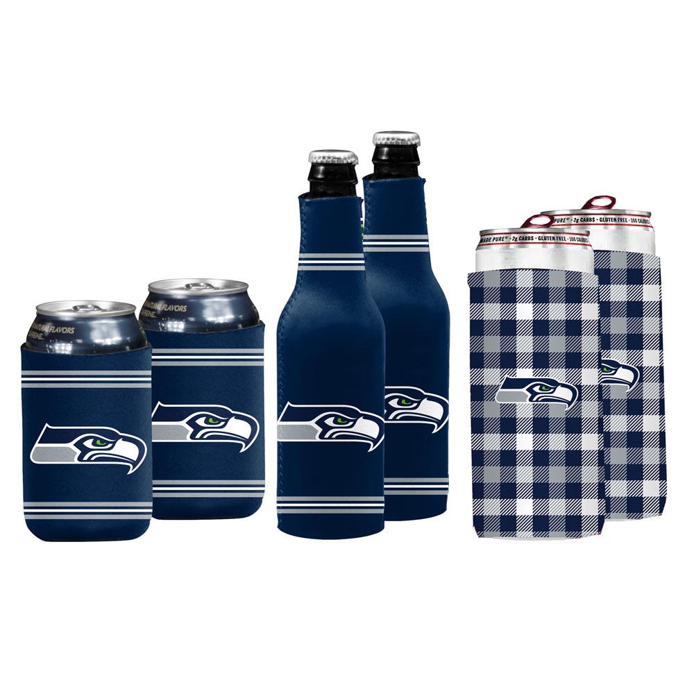 Seattle Seahawks - Logo Flat Coozie