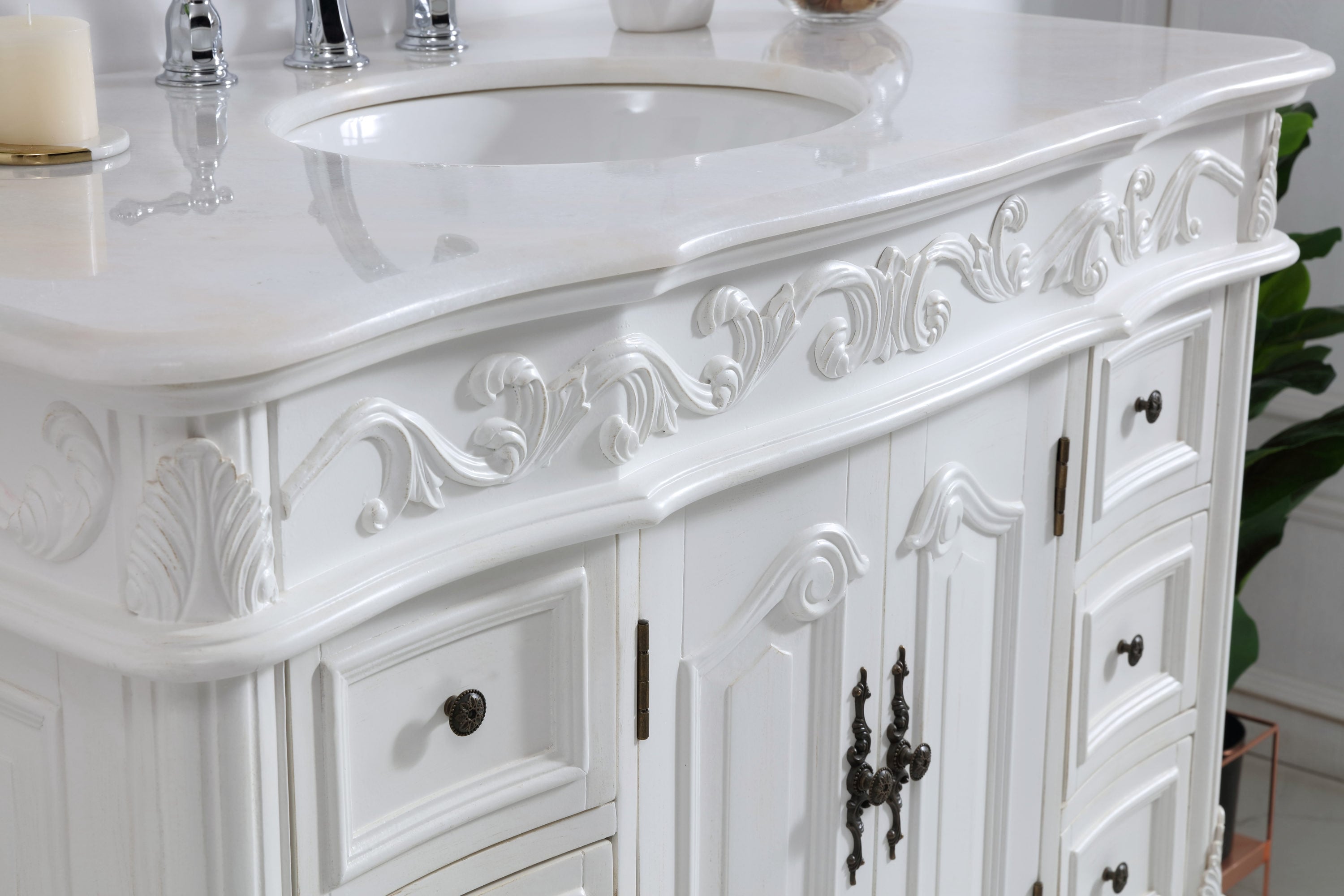 Elegant Decor HF116526AW Bath-Vanity-Combo - View #4