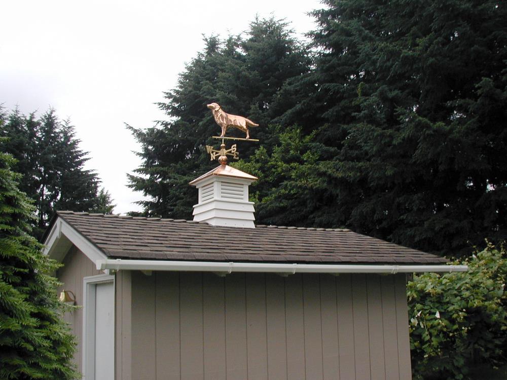 Good Directions 8850PR Polished Copper Baseball Player Roof Mount  Weathervane (Discontinued)