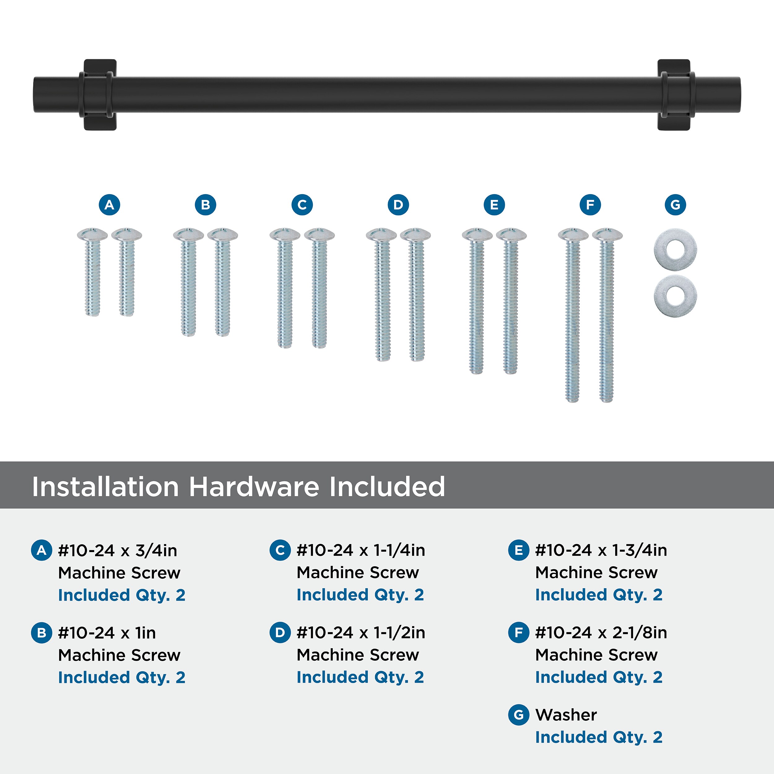 Amerock BP36697MB Cabinet-Pulls - View #2