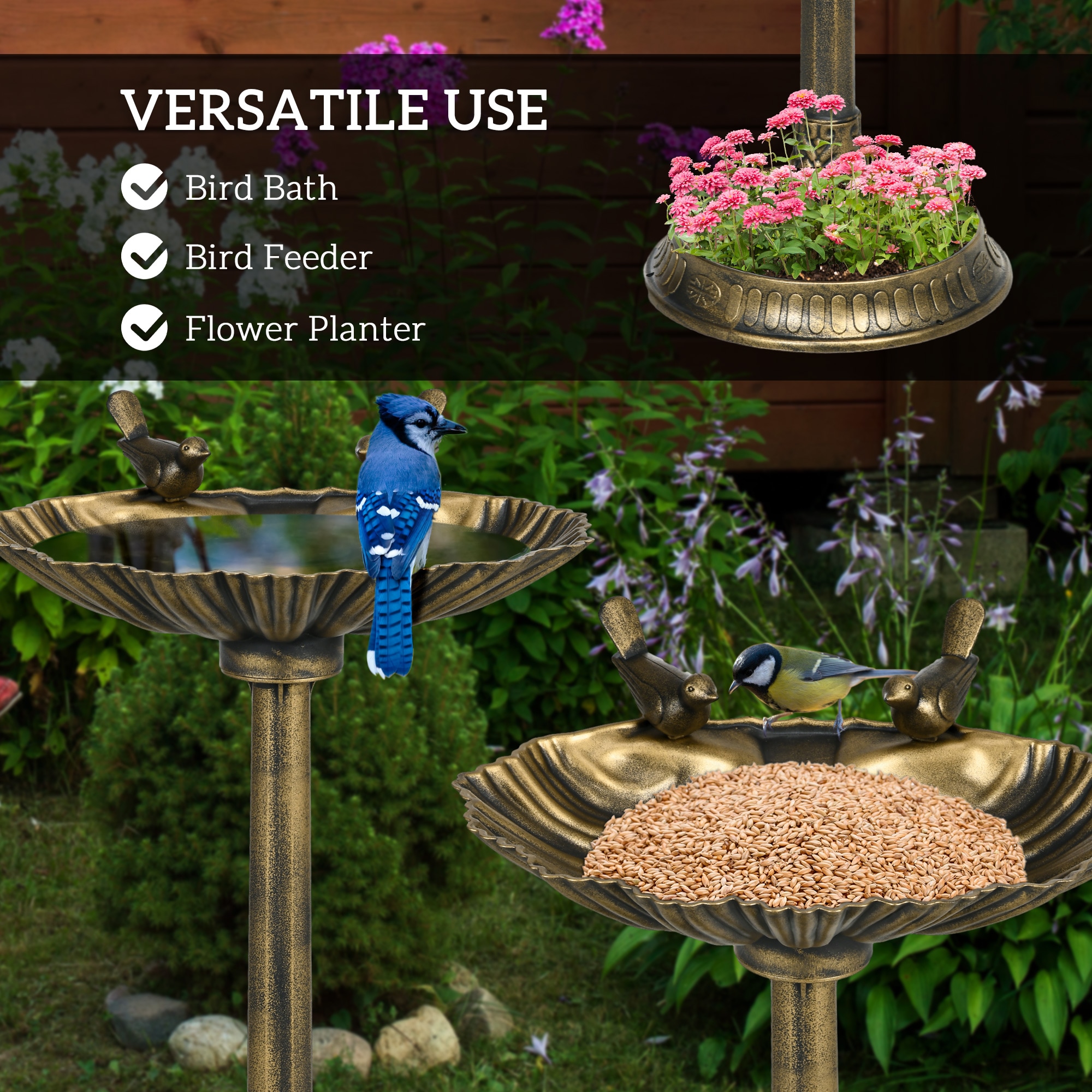 AHIOU HOME ZAAHG-P174544BD birdbaths - View #4