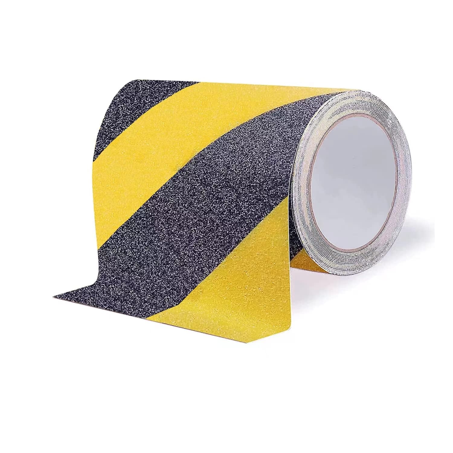 Etokfoks  6 in x 33 ft Heavy Duty Non Slip Tape Roll Outdoor Waterproof Anti Skid Safety Grip Tape for Steps Concrete Floors