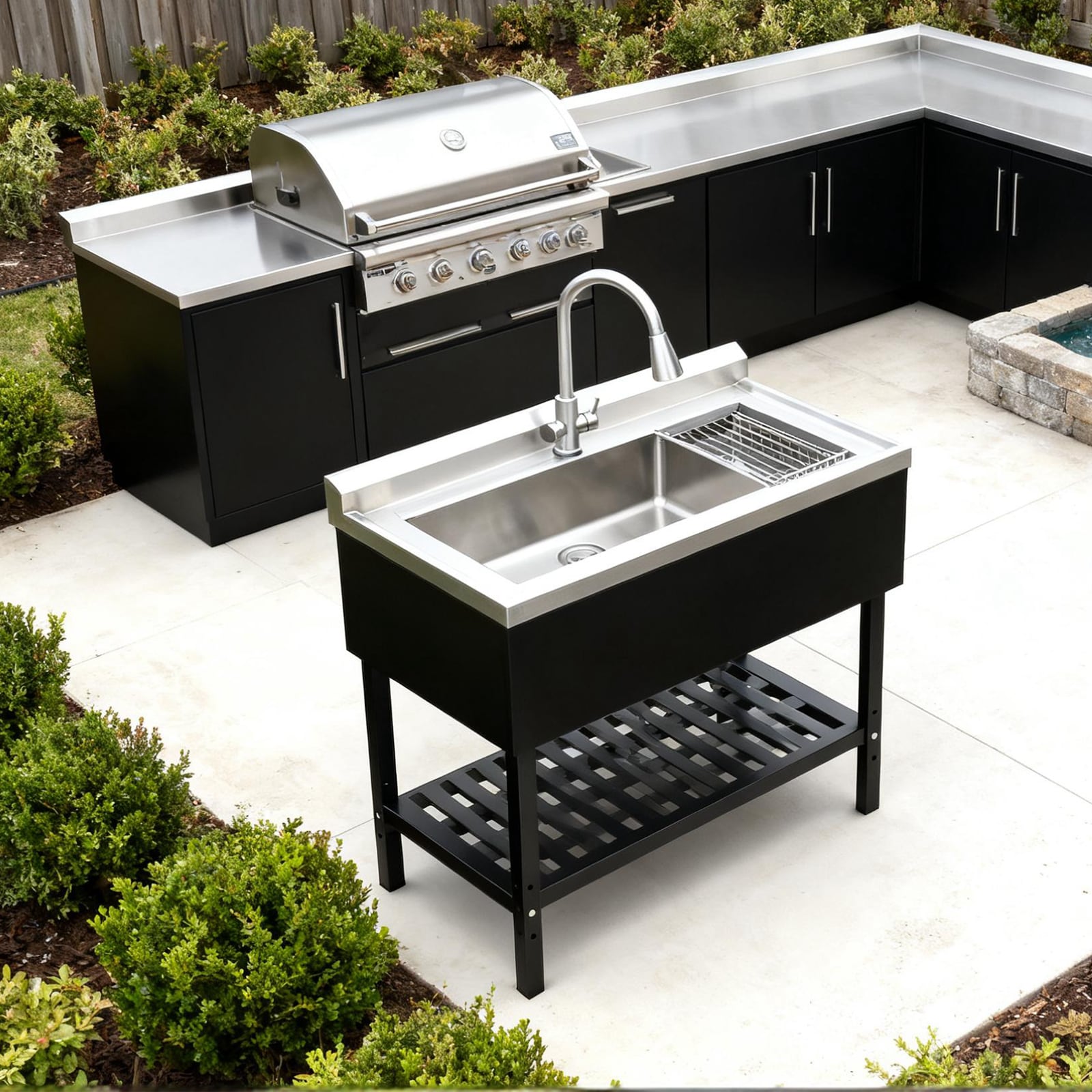 Lordear LD-SYSC3 Laundry-Tubs-Utility-Sinks - View #4
