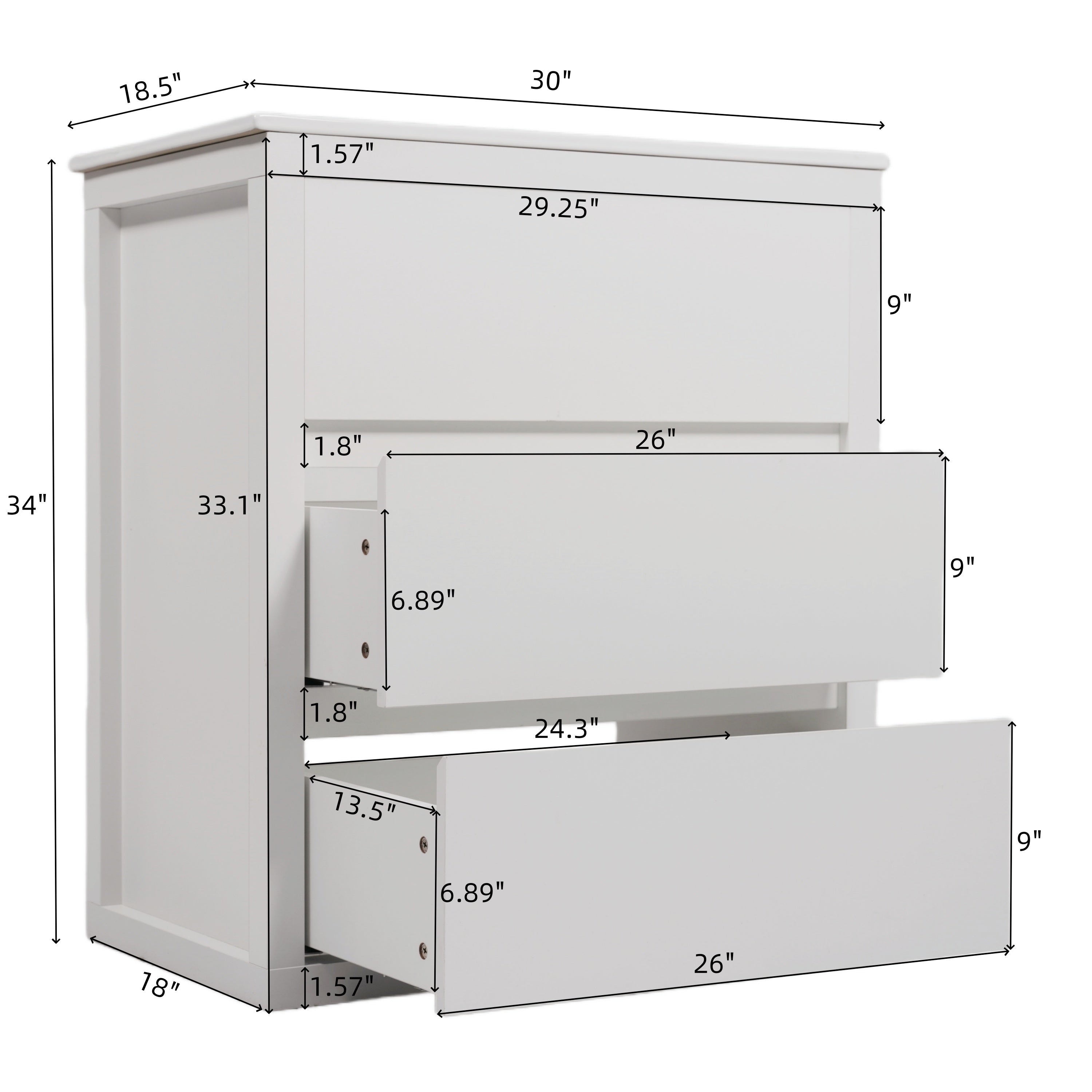Boyel Living BL-NE-0549W Bath-Vanity-Combo - View #2