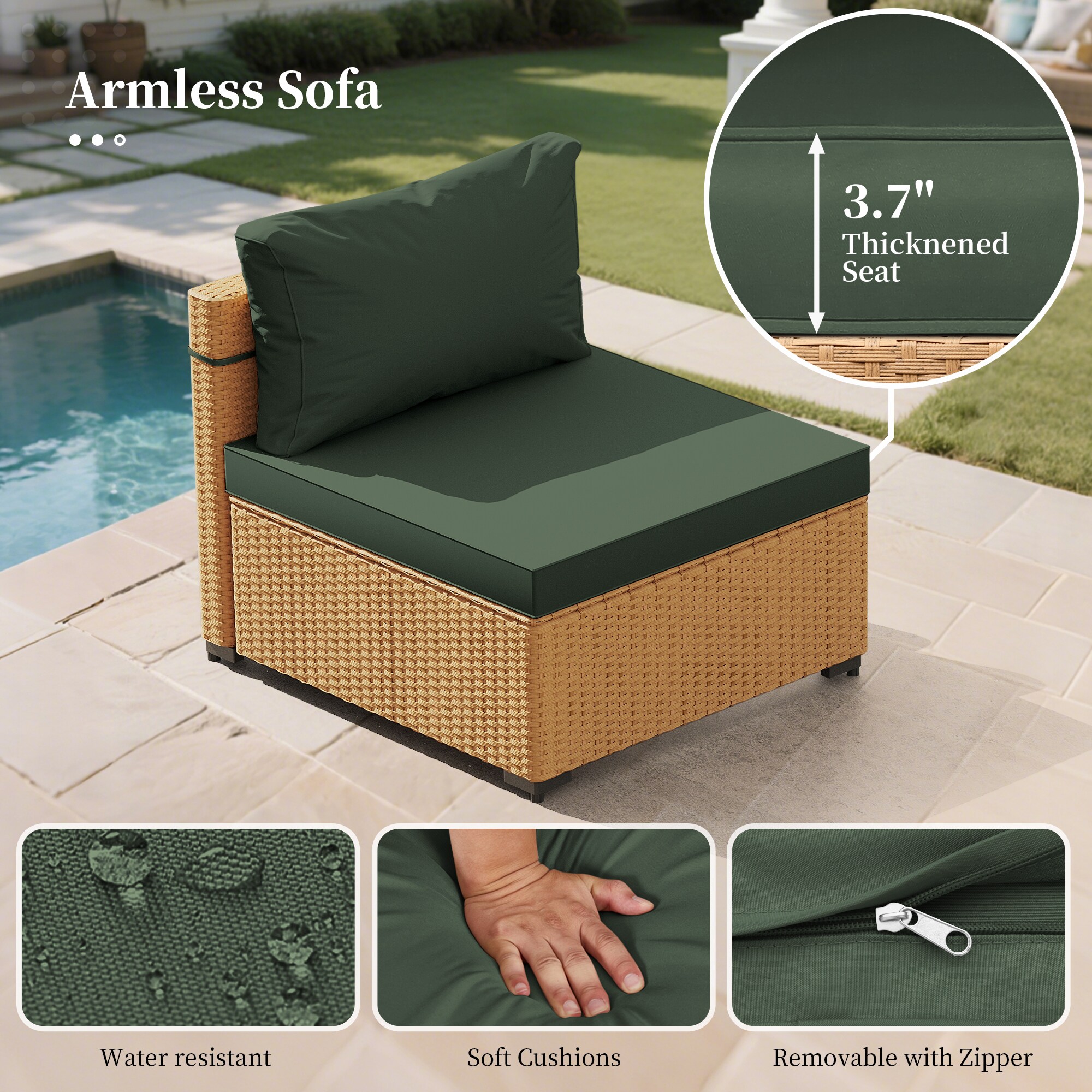 UPHA PL-2CZ-42QBE-H2-T Patio-Conversation-Sets - View #5