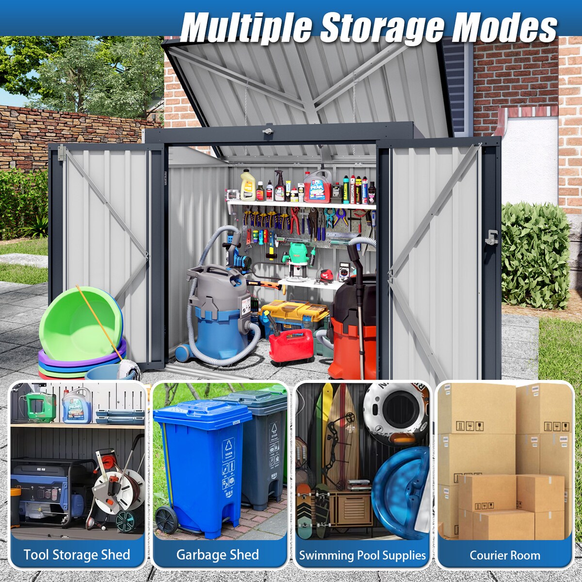 Loheer W3213S00011 Metal-Storage-Buildings-Sheds - View #6