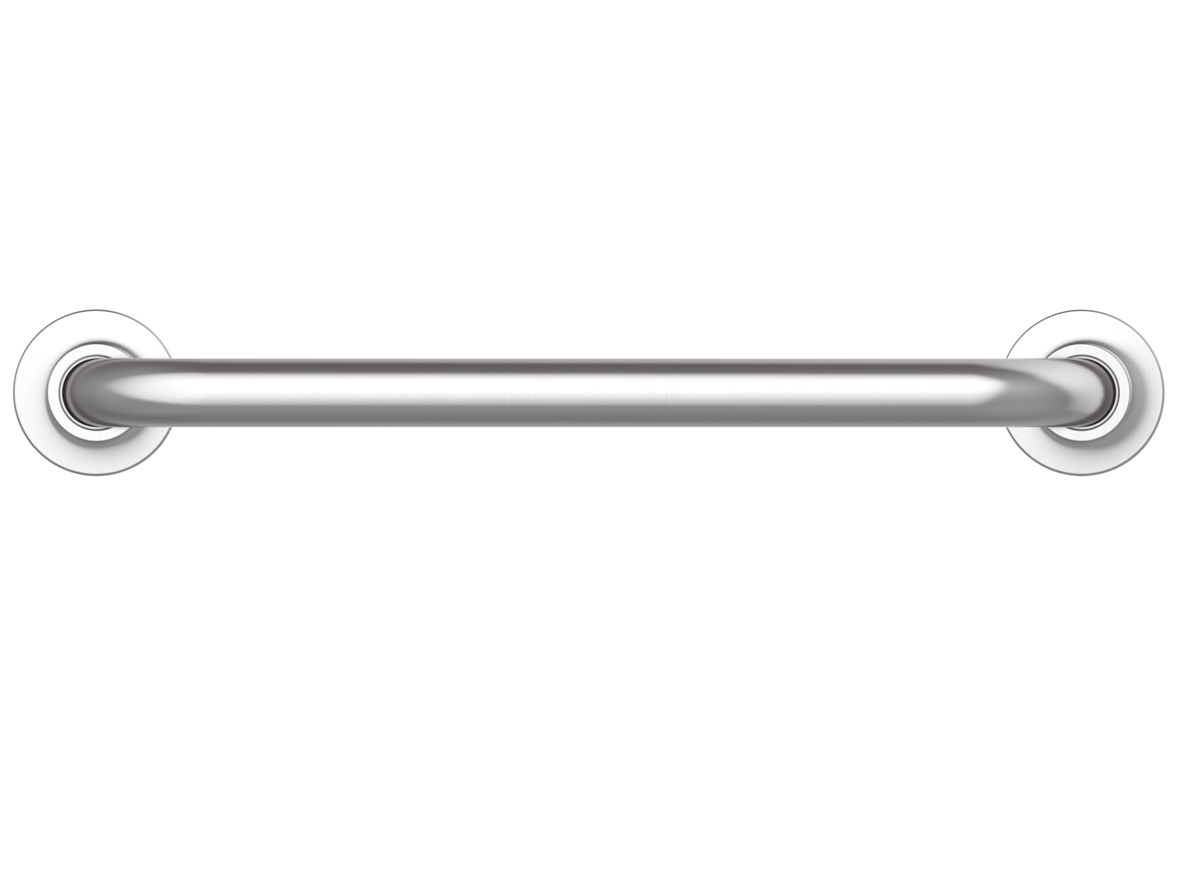 Project Source 20334-18202 Brushed Nickel Wall mount ADA Compliant Grab Bar ( 500-lb Weight Capacity )