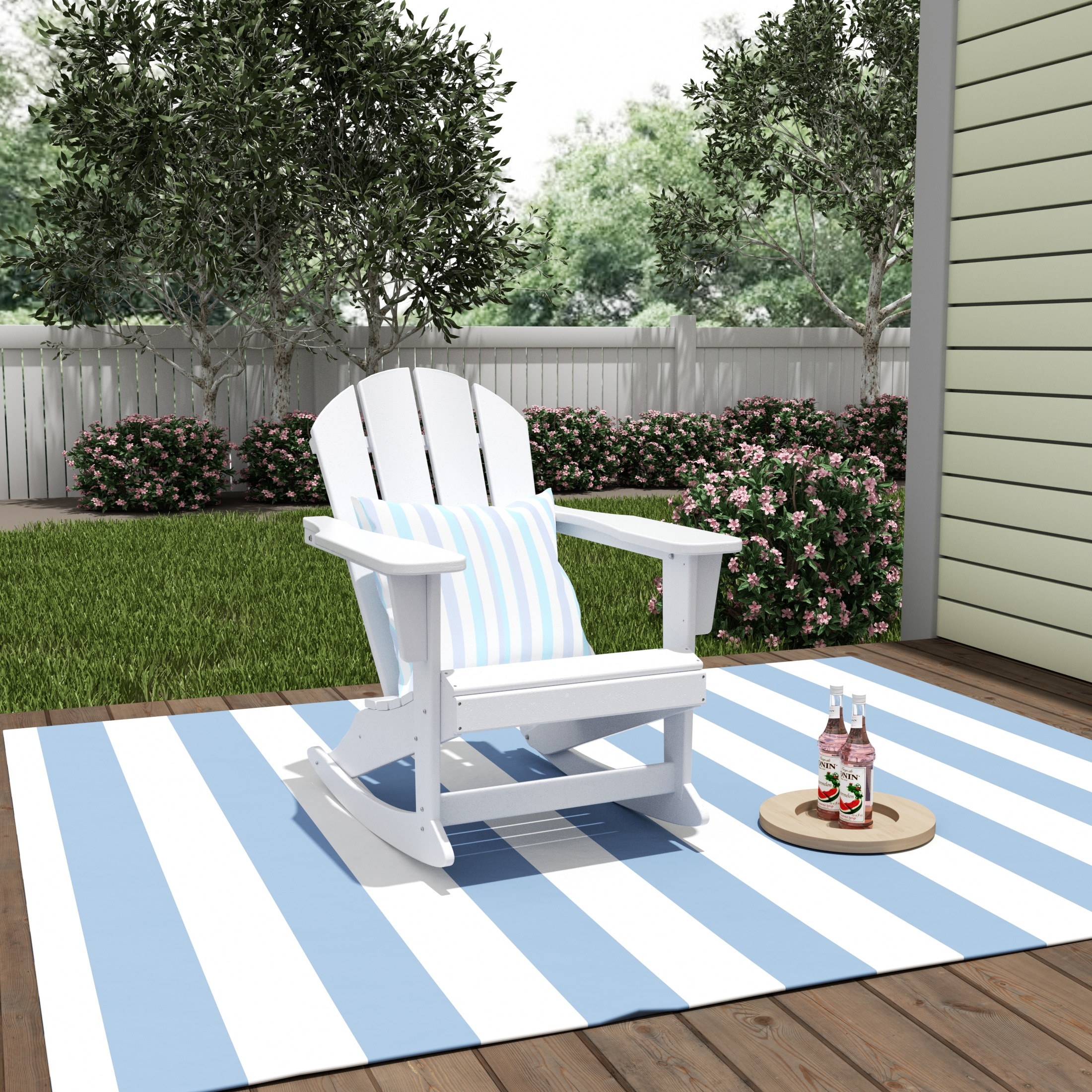 Westin Furniture 2001-RC-WH Patio-Chairs - View #2