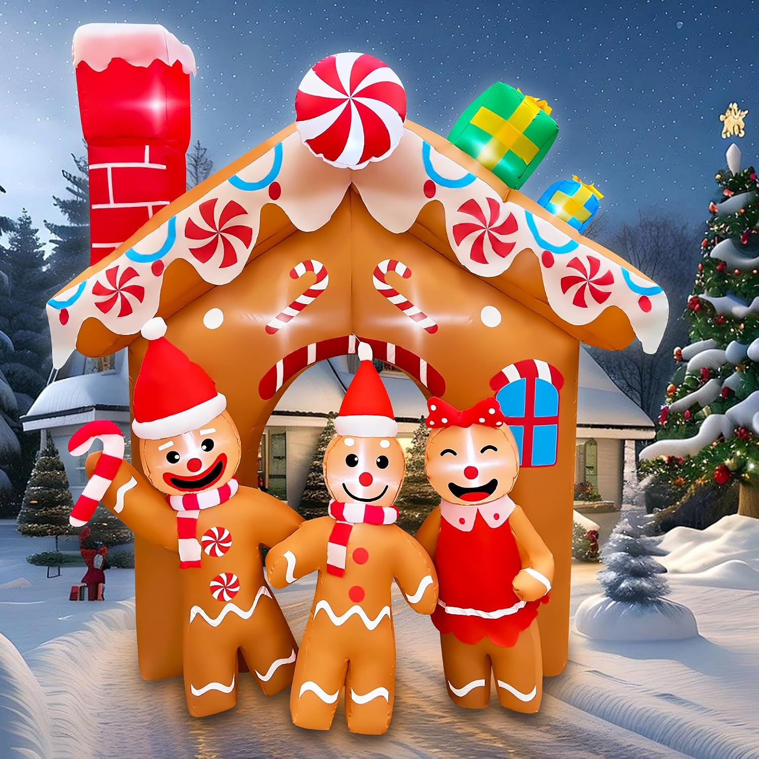 Seasonblow MY1-B09T9M9XD7 Christmas-Inflatables - View #2