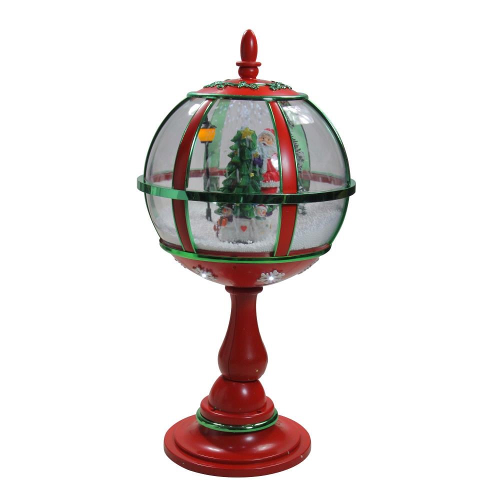 Northlight Red Lighted Santa Lamp at Lowes.com