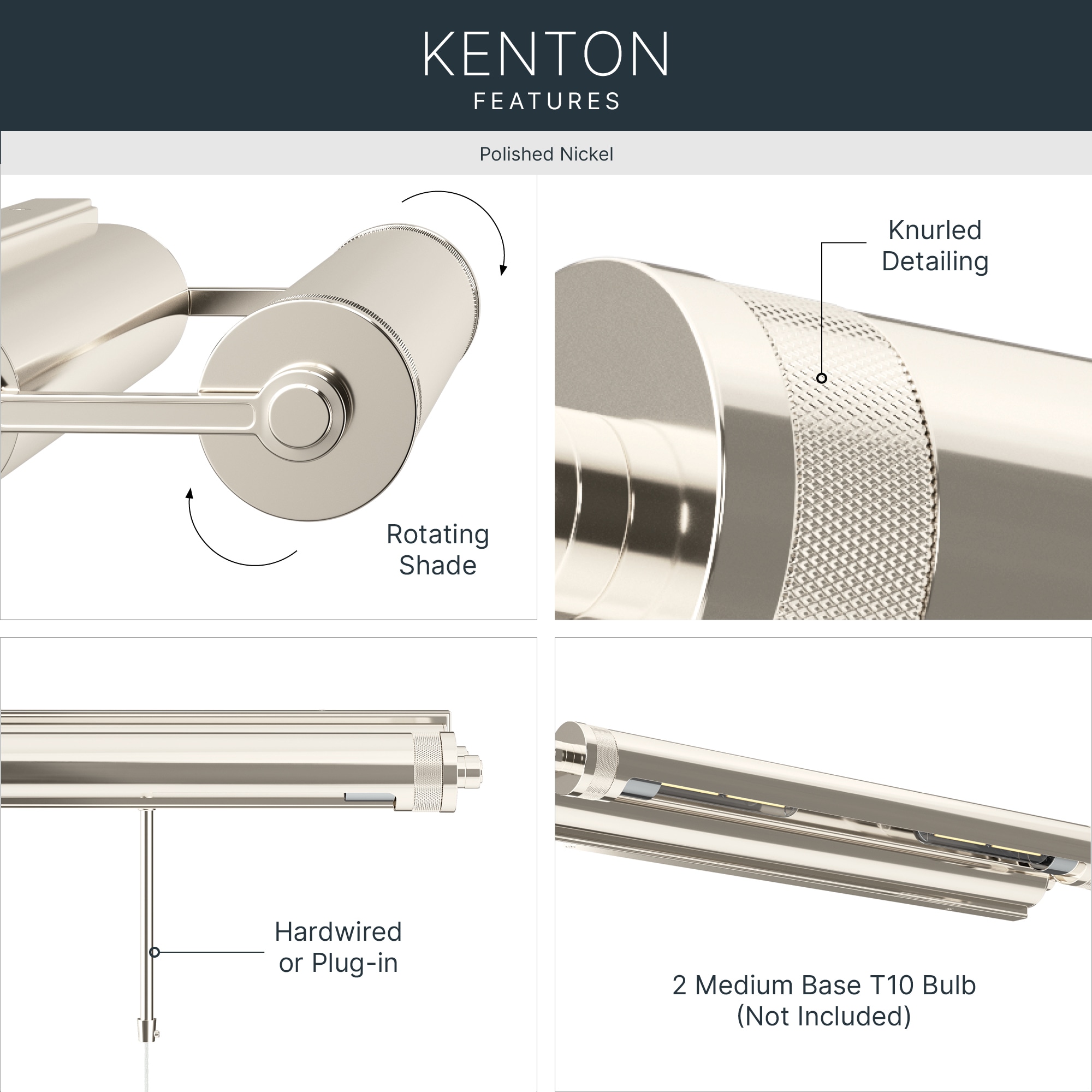 Kichler 52815PN Picture-Lighting - View #4
