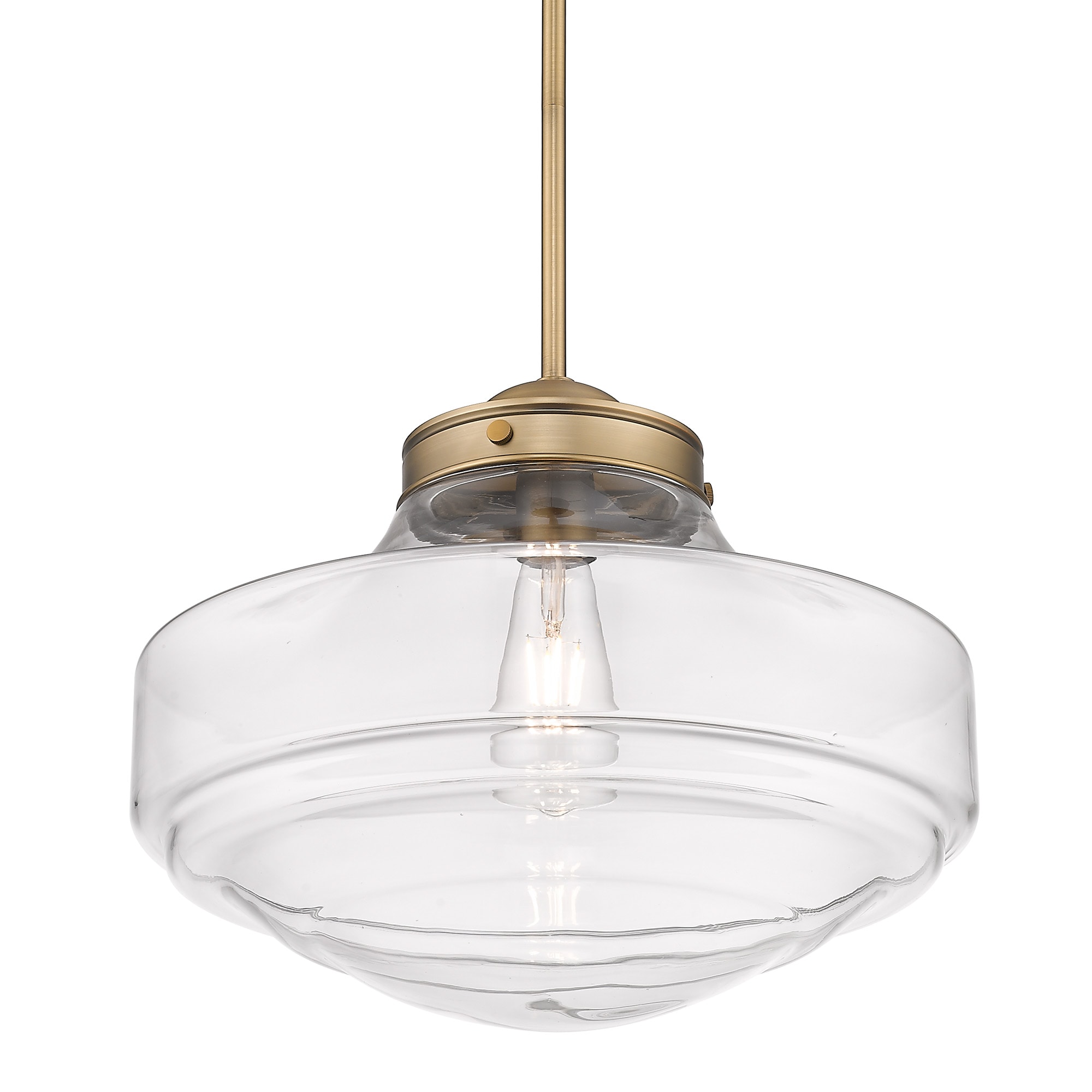 Golden Lighting 0508-L MBS-CLR Pendant-Lights - View #3