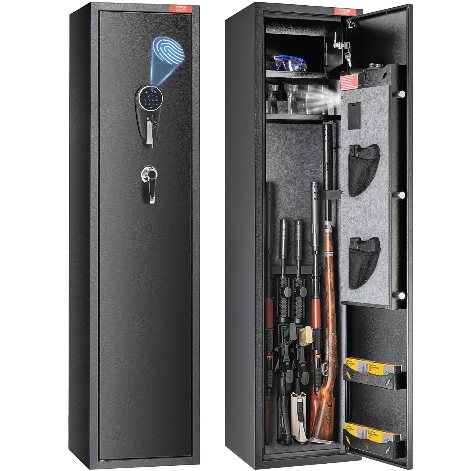 Biometric Digital Steel Gun Safe with Fingerprint Lock