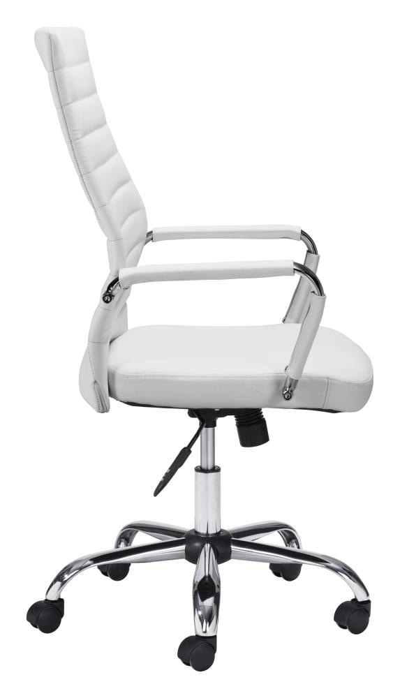 Criss Cross Office Chair White