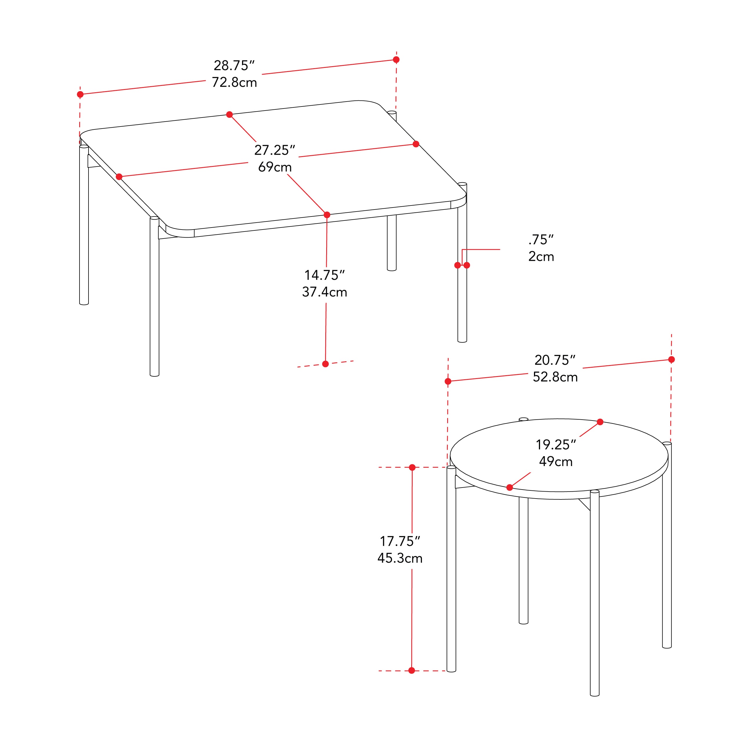 CorLiving LFF-242-C Coffee-Tables - View #8