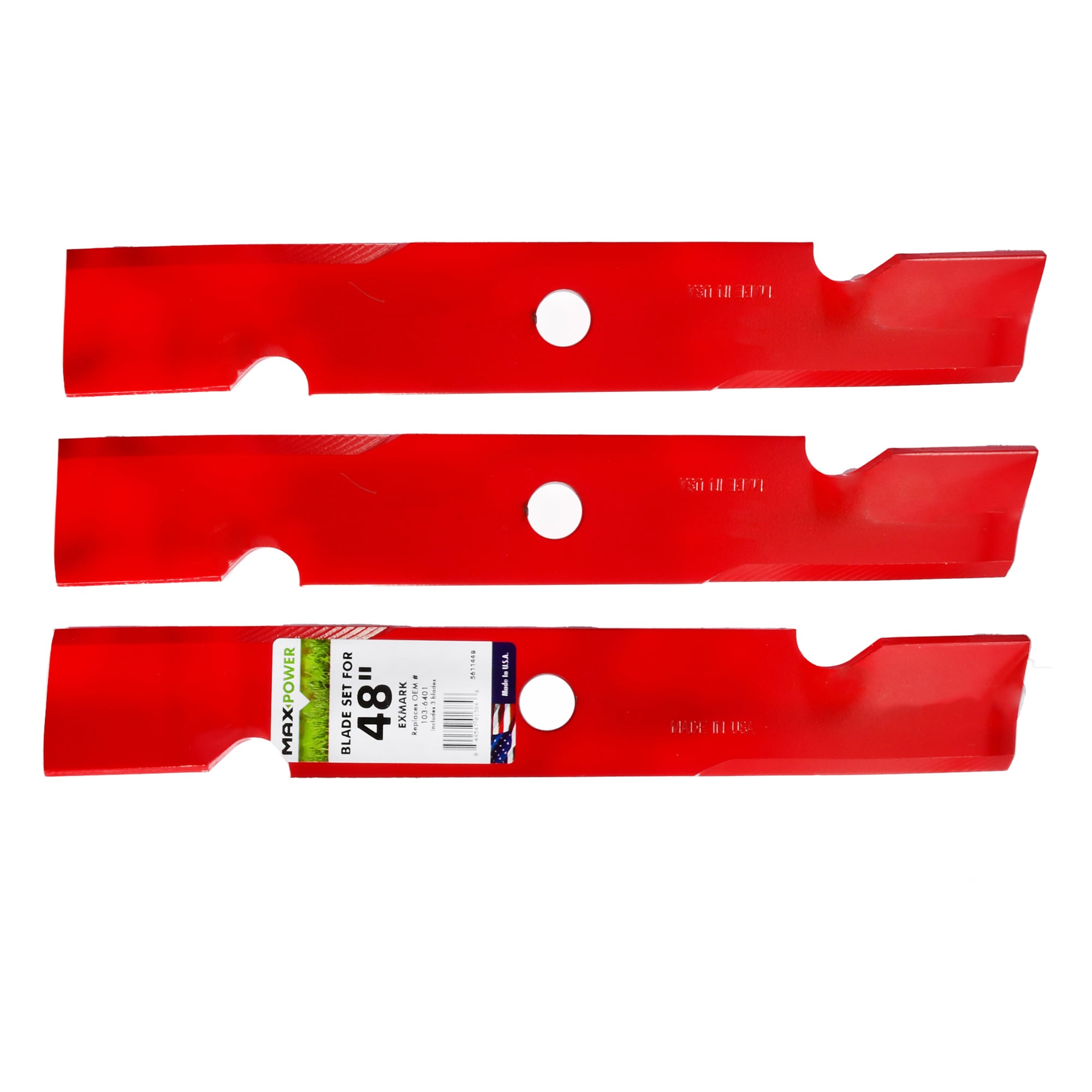 MaxPower 48-in Deck Standard Mower Blade for Riding Mower