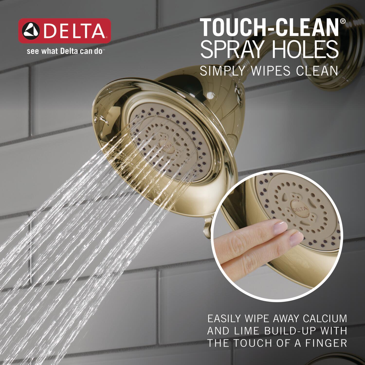 Delta T17255-PB Tub-Shower-Faucets - View #4