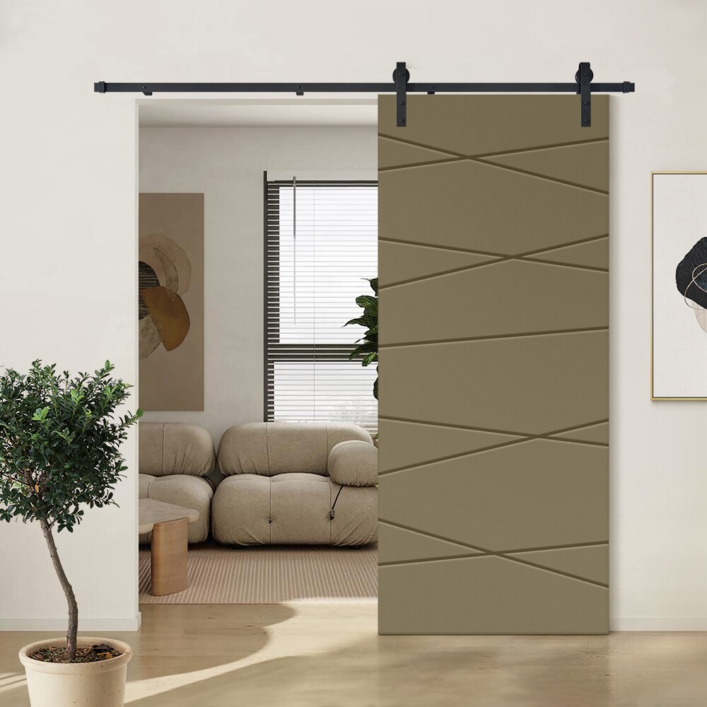 CALHOME SMK96+MD-223-96X42SL Barn-Doors - View #2