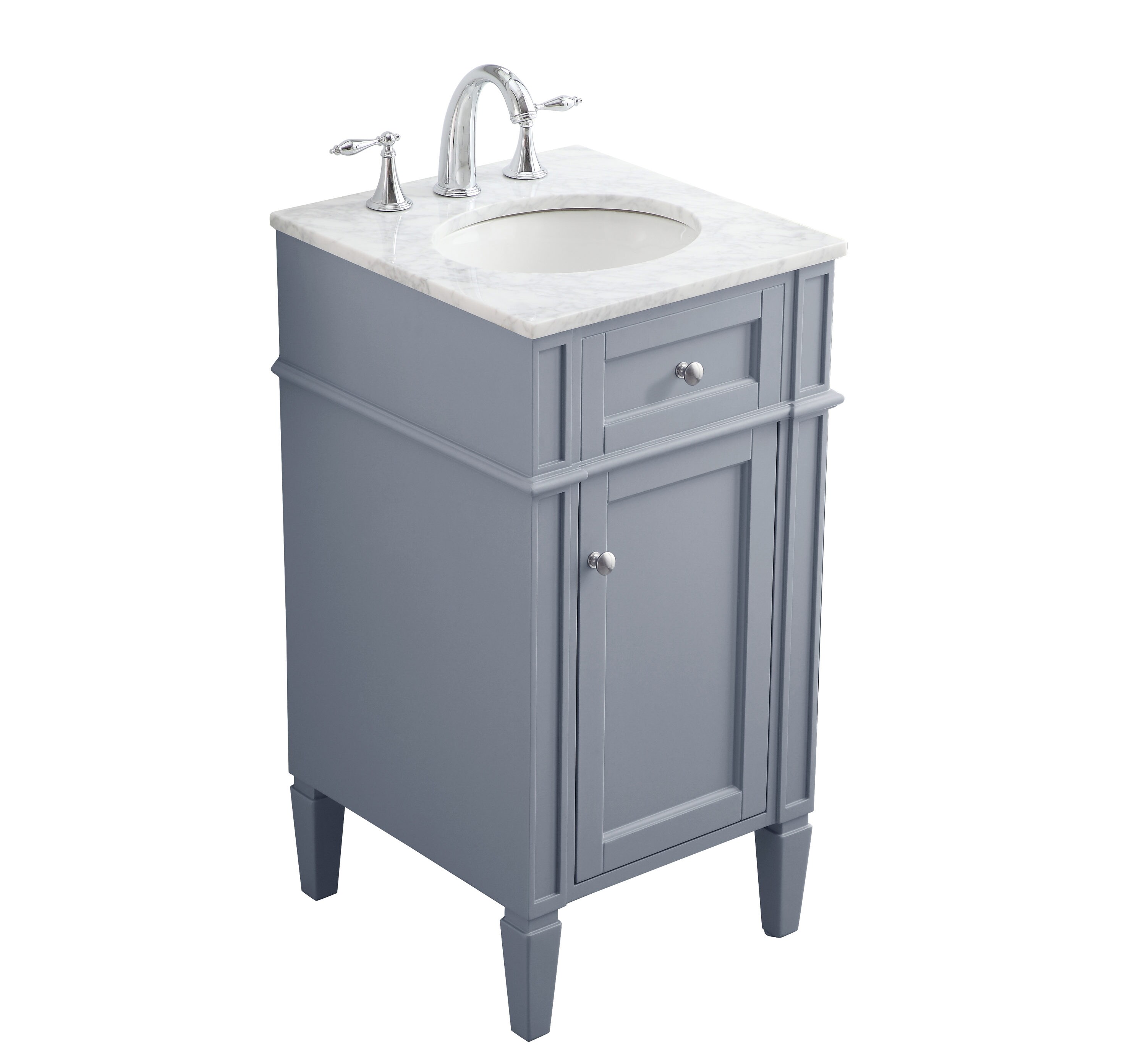 Elegant Decor HF37554GR Bath-Vanity-Combo - View #14