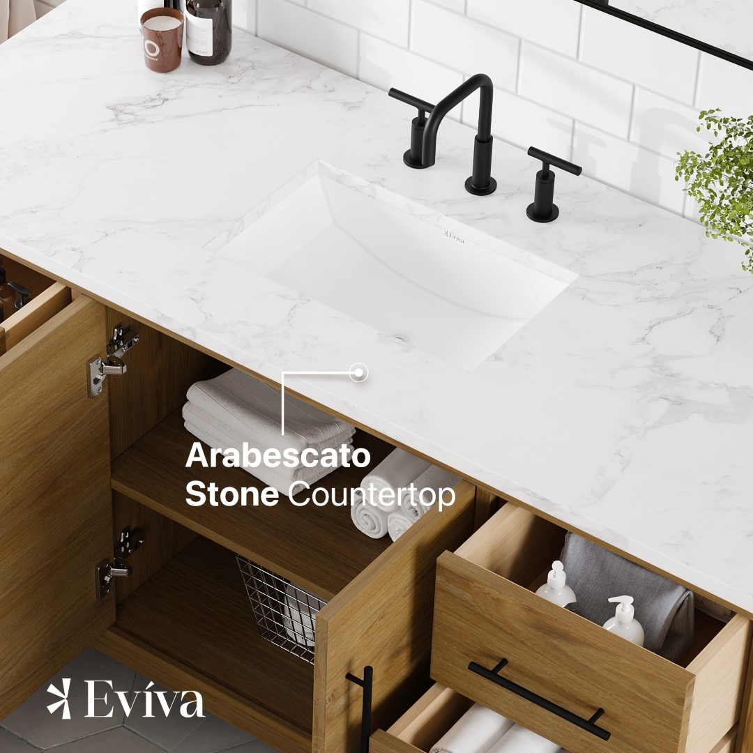 Eviva EVVN616-60OAK-SS Bath-Vanity-Combo - View #5
