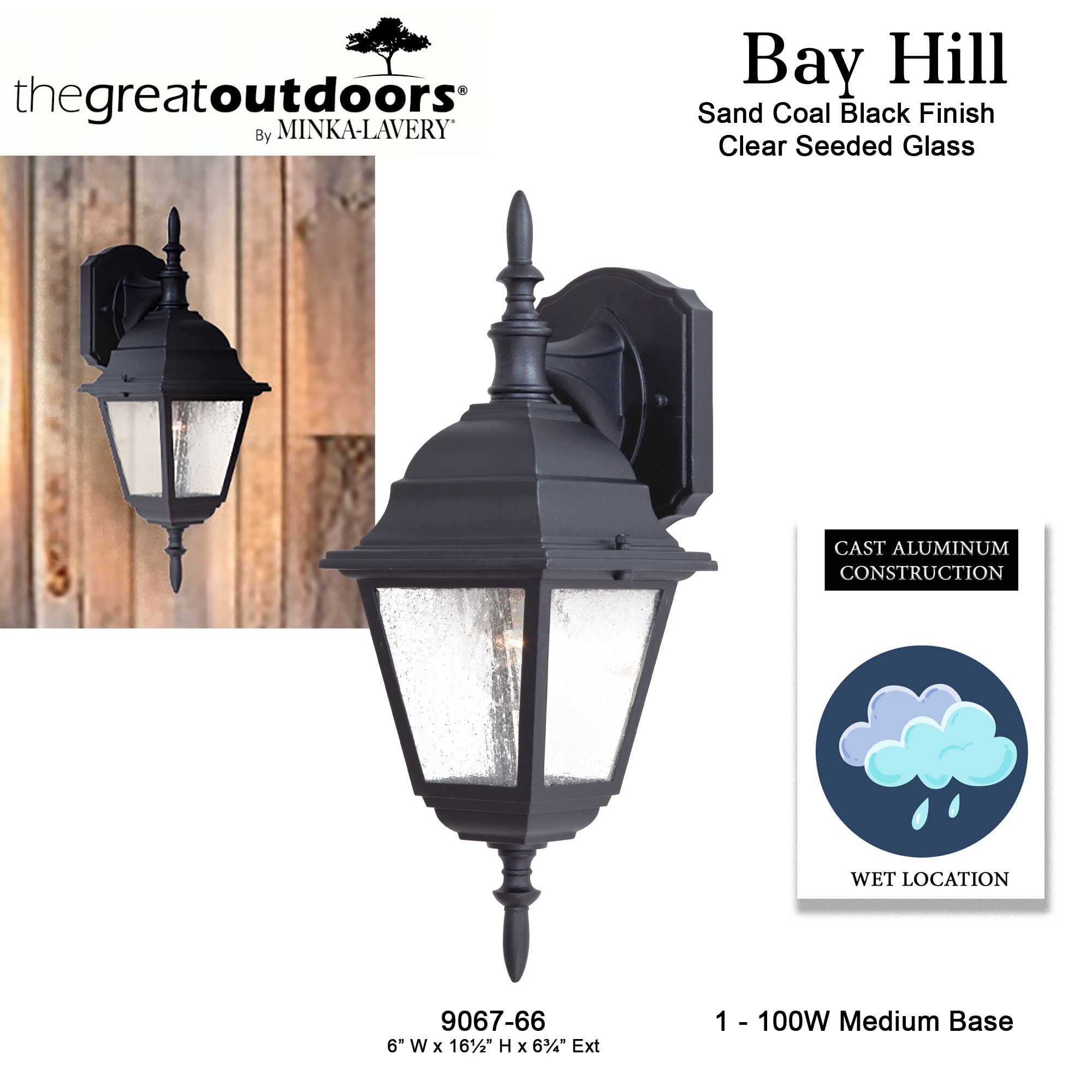 Minka Lavery 9067-66 Outdoor-Wall-Lighting - View #3