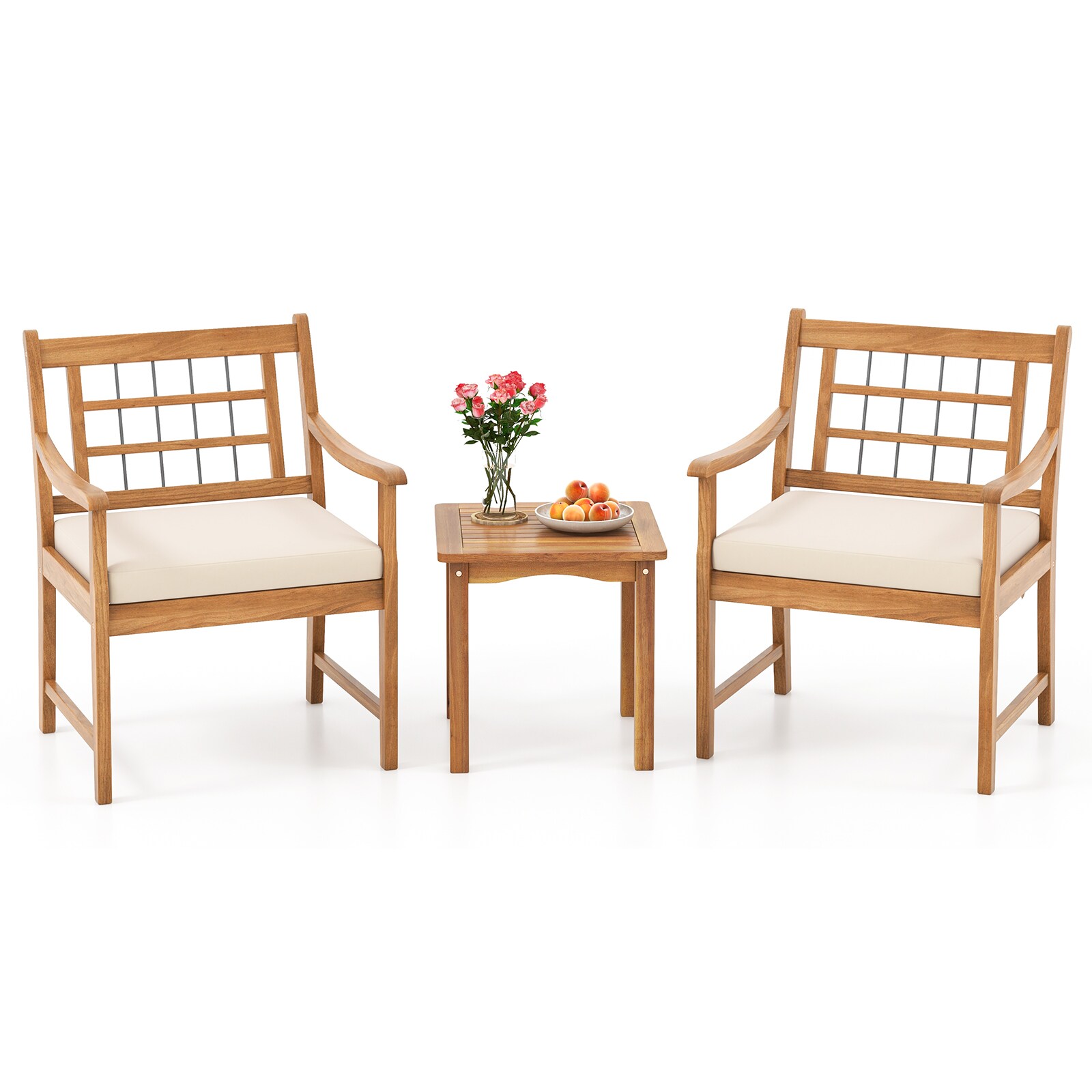 Slickblue D-CO-HW78527WH Patio-Conversation-Sets - View #4
