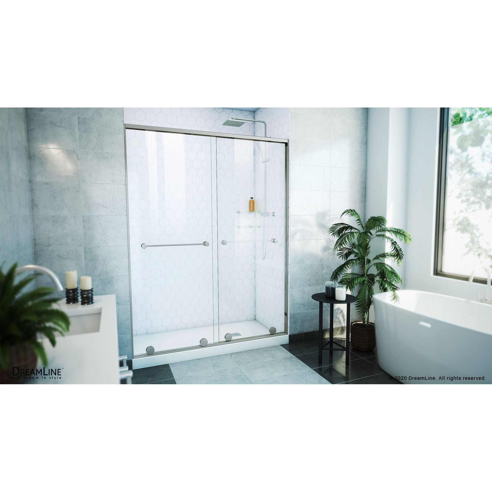 DreamLine SDHA60W760VXX01 Shower-Doors - View #10