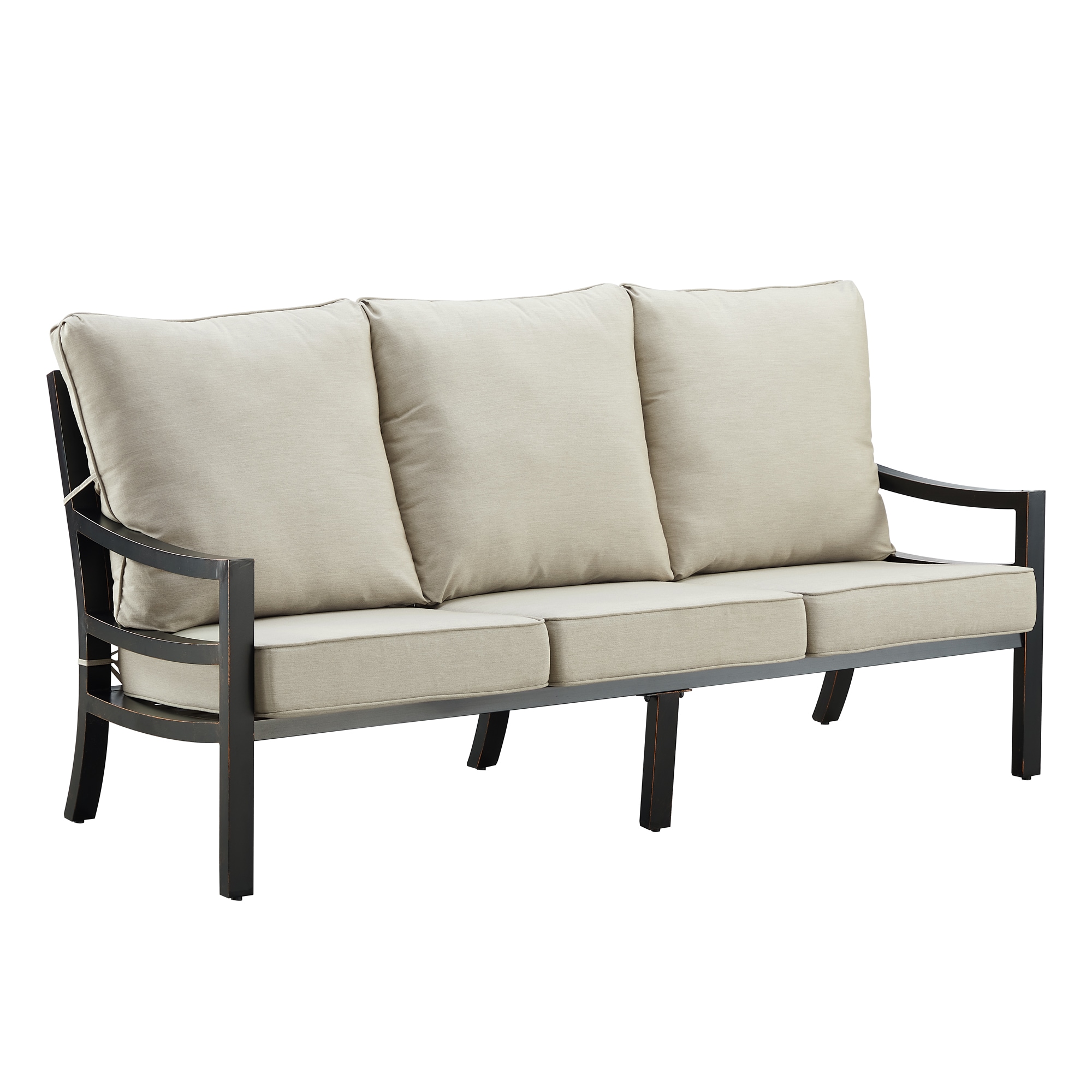Oakland Living HUDSON-SF-LGCU-AC Patio-Sofas-Daybeds - View #3