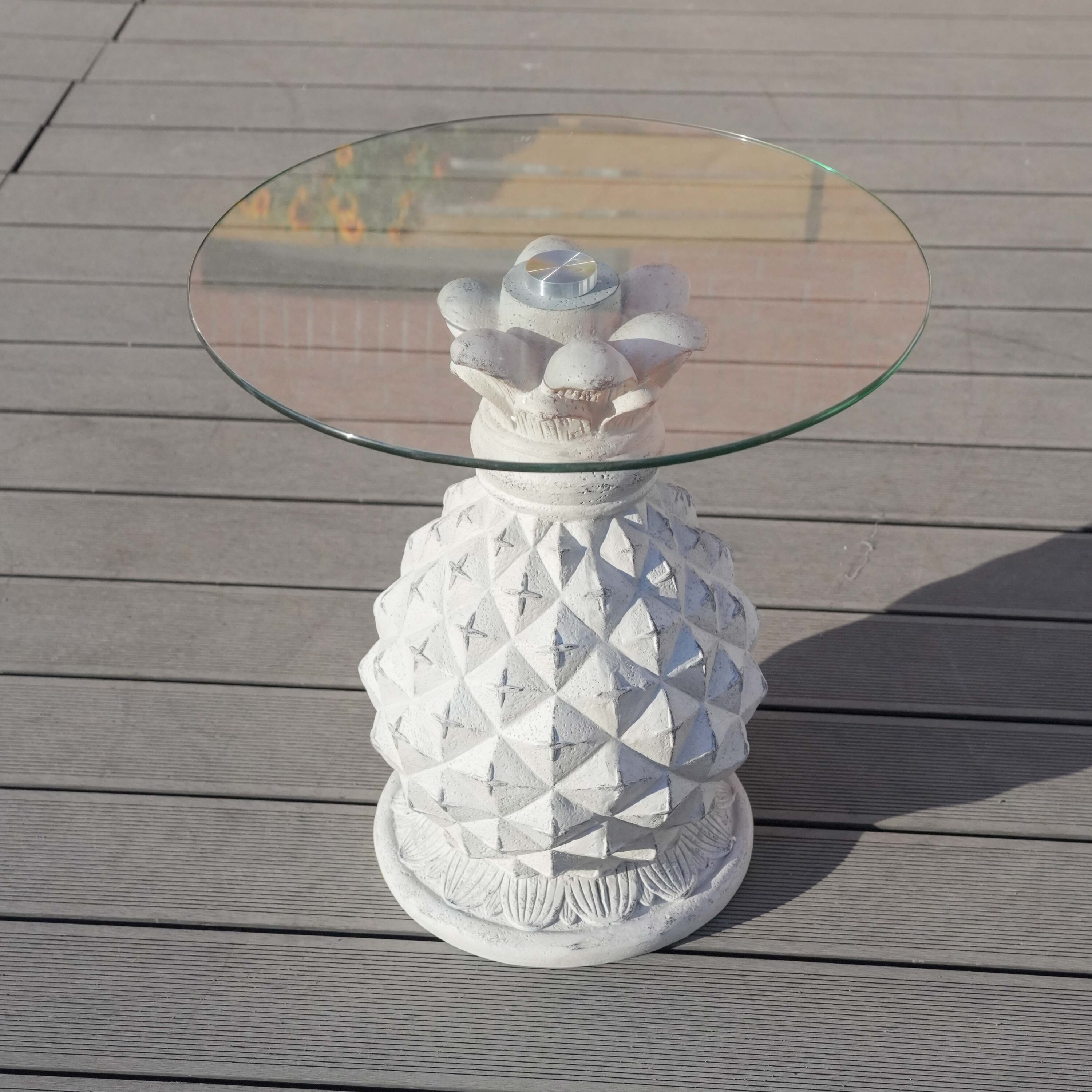 Direct Wicker DW-ST056-WT Patio-Tables - View #8