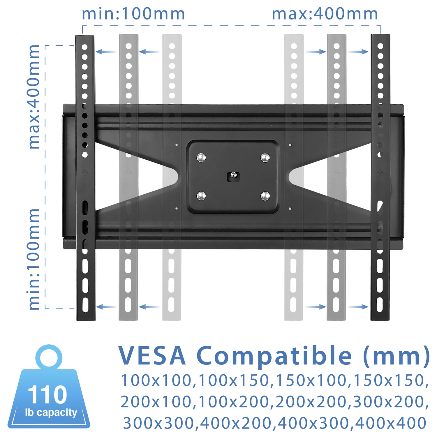 Mount-It! MI-854 Tv-Stands - View #6