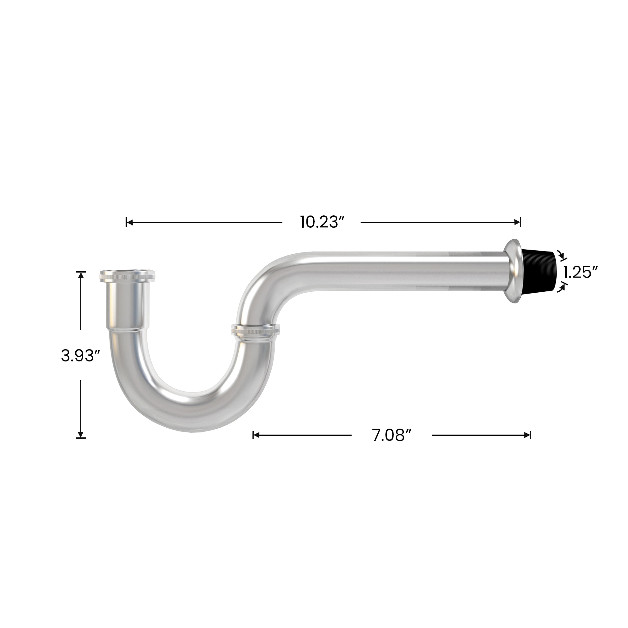 Ayna Decors APT30101CR Under-Sink-Tubular-Drainage - View #6
