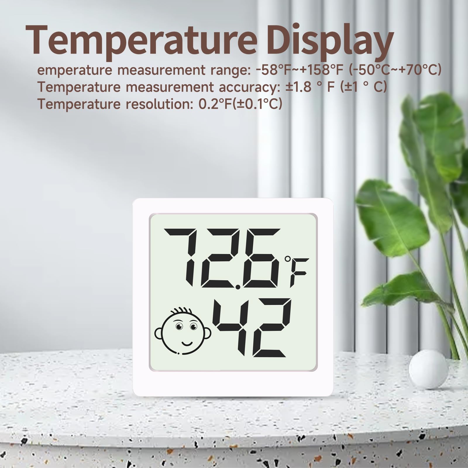 KHKFY LKH0705X011 Thermometer-Clock - View #3