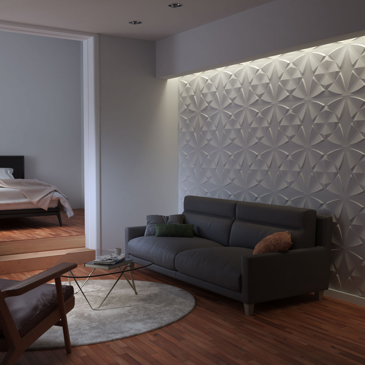 Ekena Millwork WP20X20BMWH-CASE-10 Wall-Panels - View #10