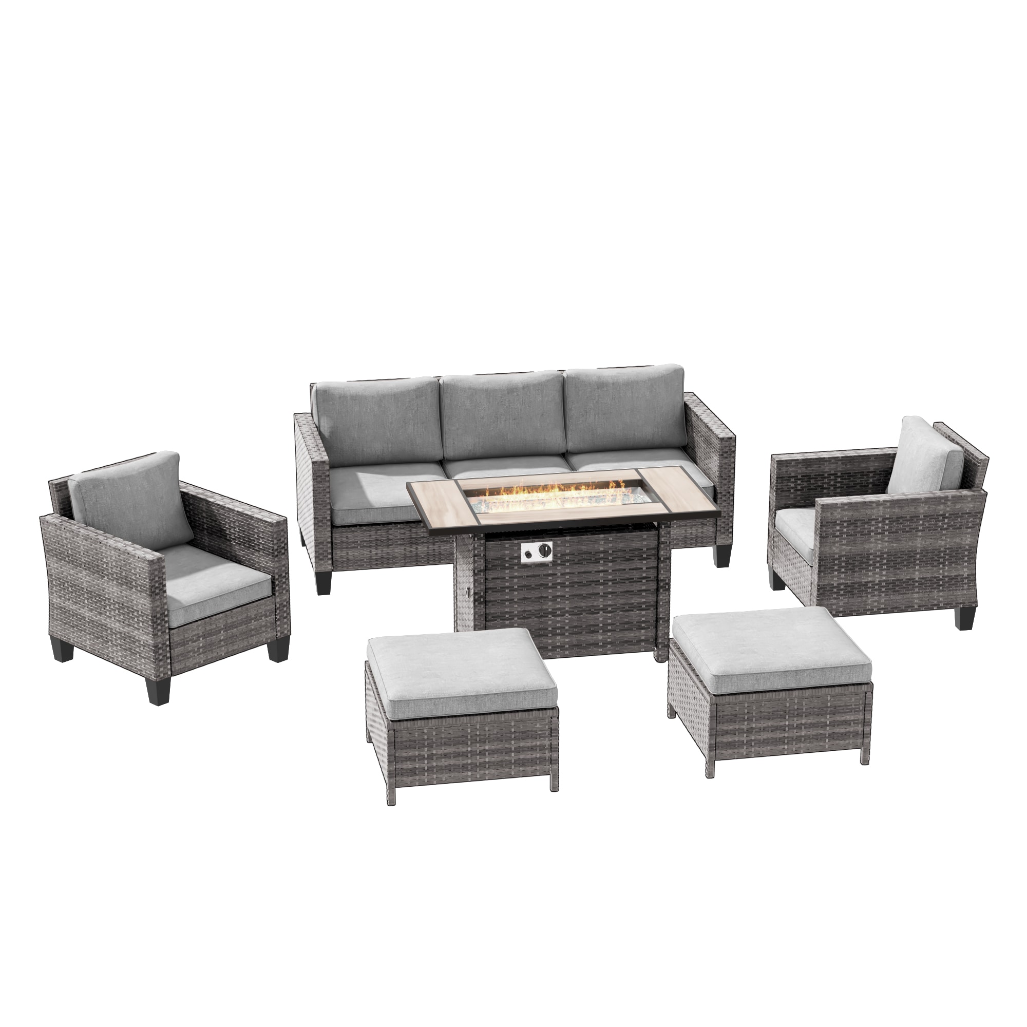 ACEGOSES LW-115HLY-T5 Patio-Conversation-Sets - View #3