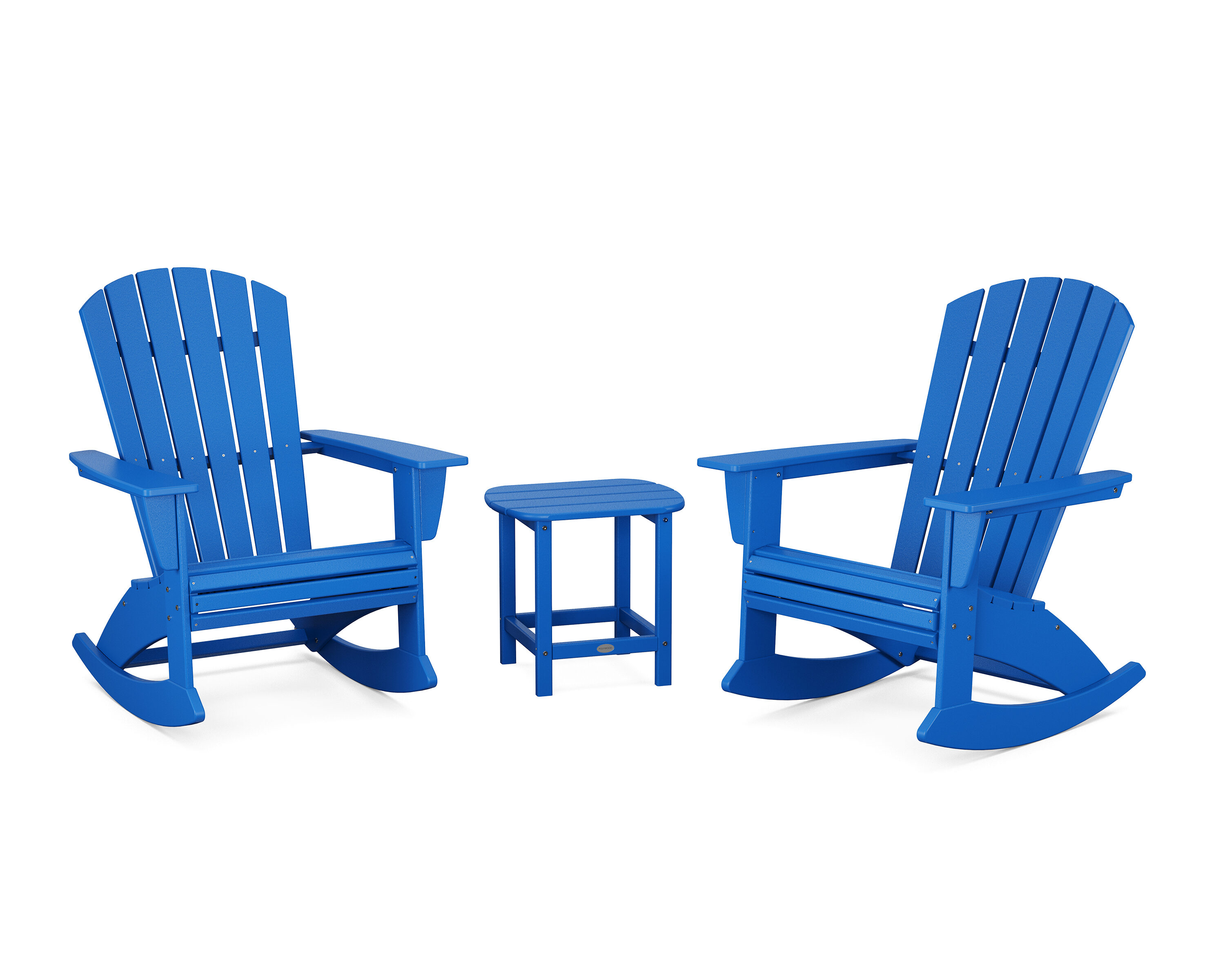 POLYWOOD PWS2204-1-PB 3 -Piece Patio Conversation Set
