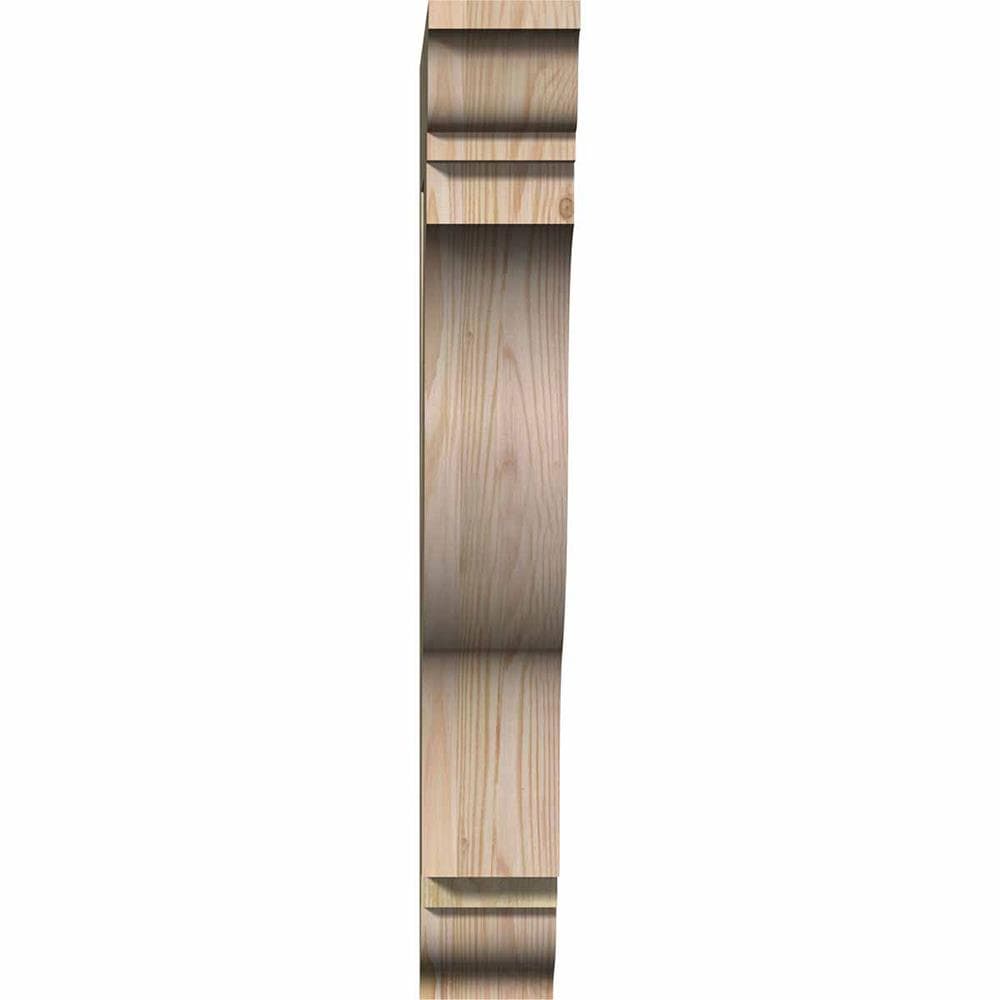 Ekena Millwork BKT04X20X28FST01RDF Exterior-Brackets-Braces - View #2