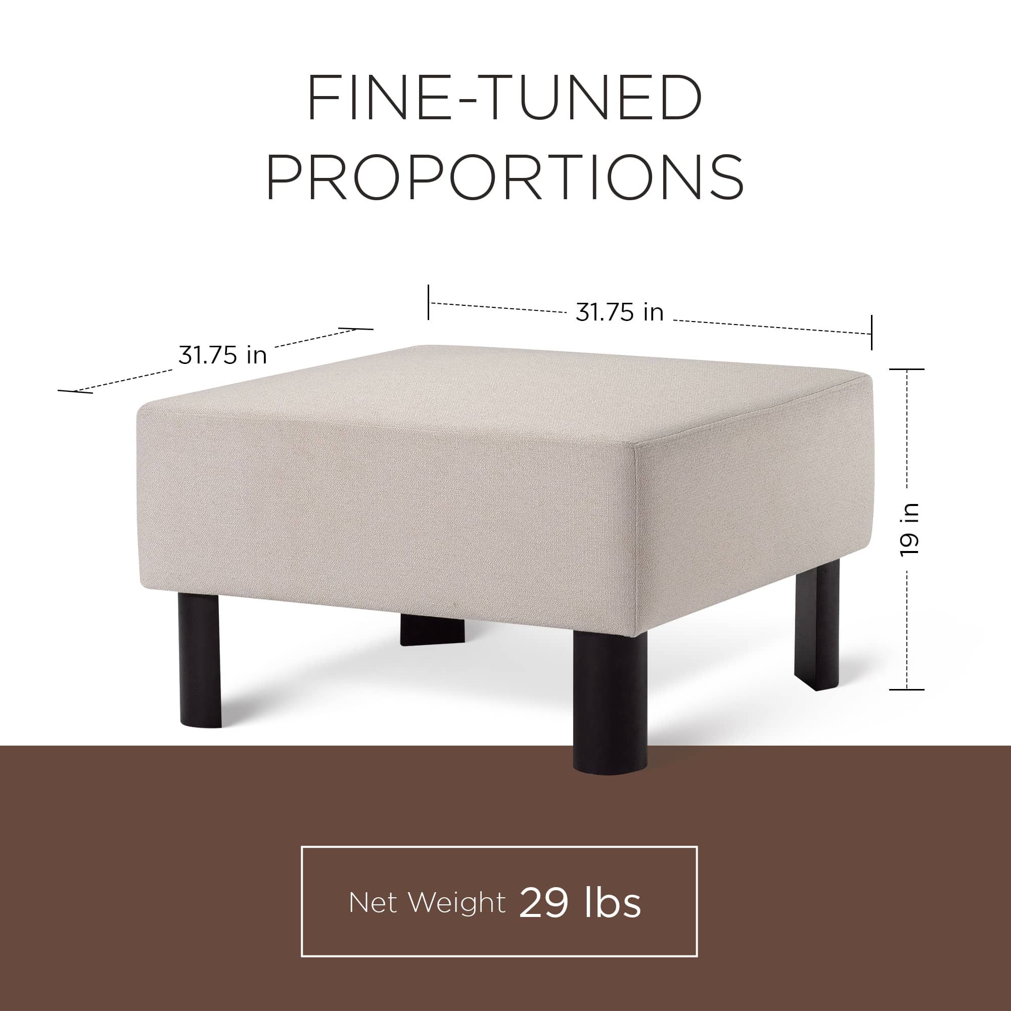 Maven Lane ML355801-FOM-DO Indoor-Ottomans - View #5