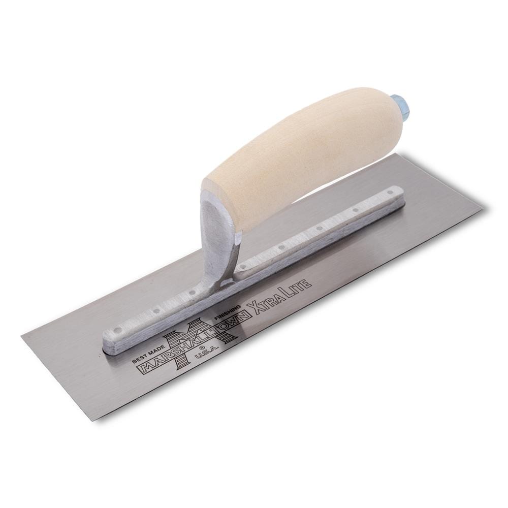 Marshalltown MXS4 11.5-Inches x 4.75-Inches High carbon steel Finishing Concrete Trowel