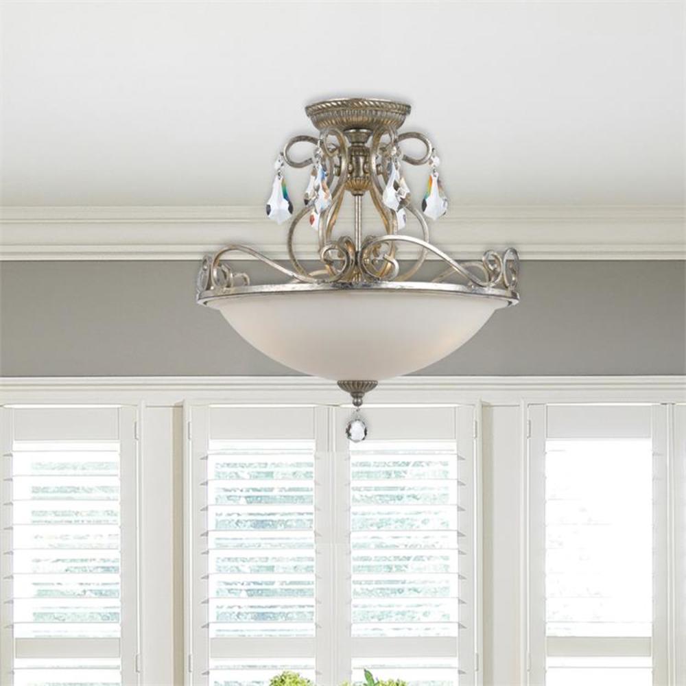 Crystorama 5010-OS-CL-MWP flushmounts - View #7