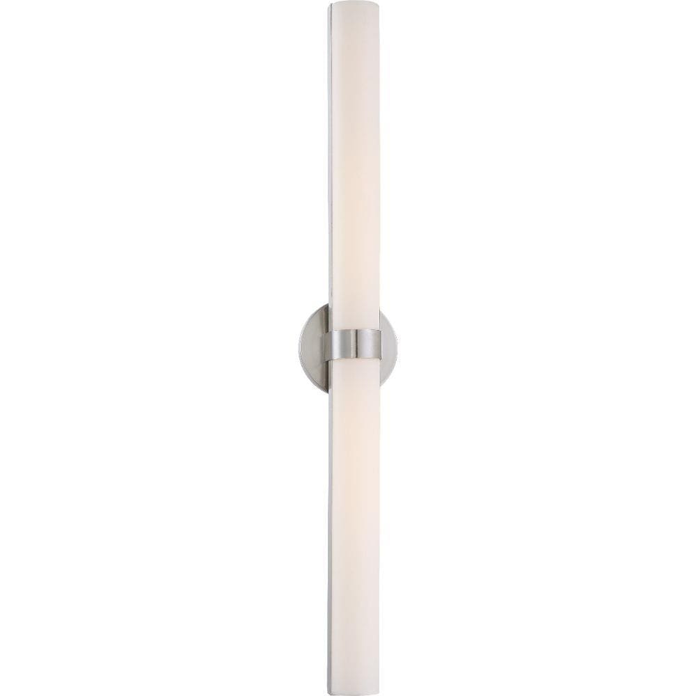  LW-SC542970 6-in 2-Light Brushed Nickel LED Transitional Vanity Light