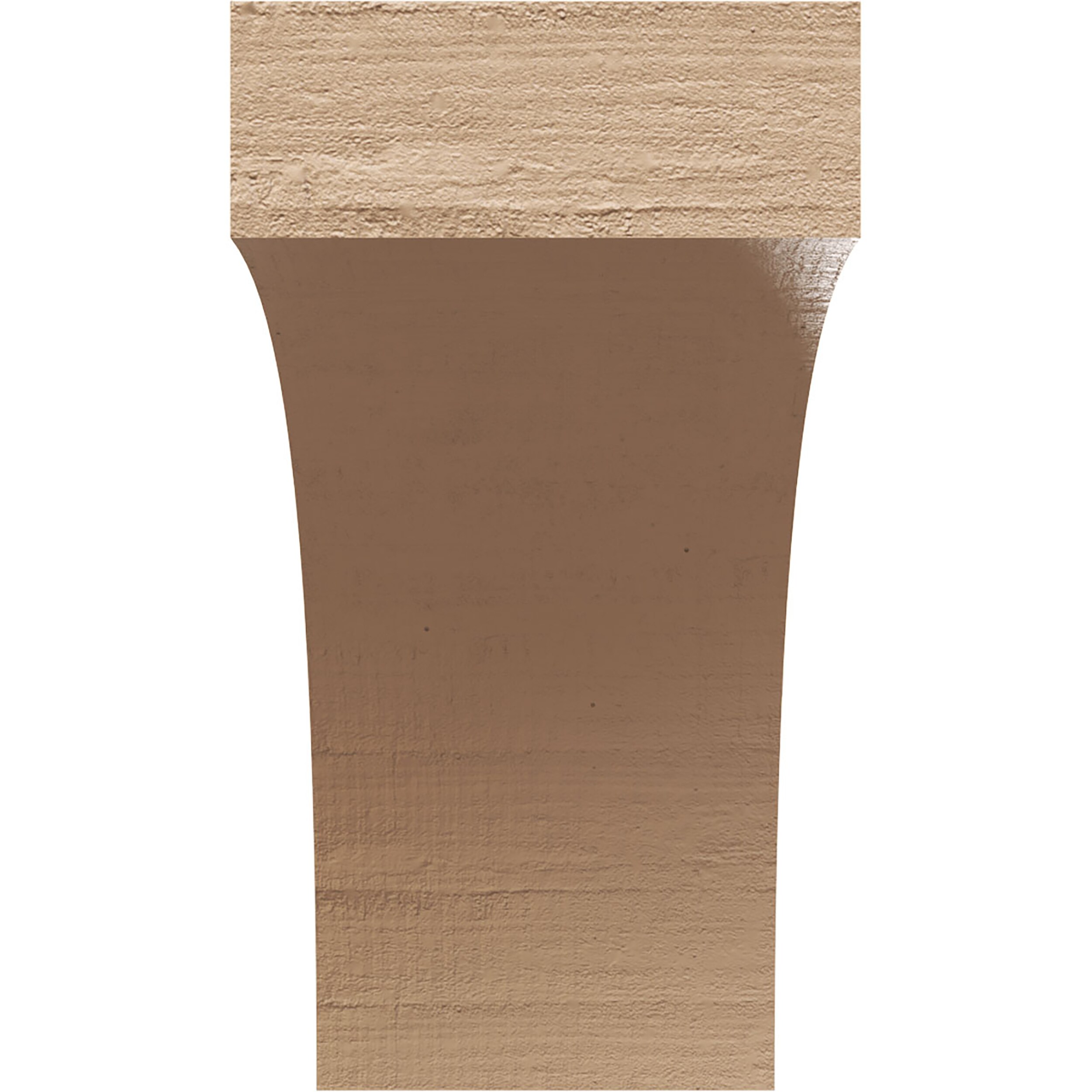 Ekena Millwork CORU05X10X10HUNRCPR corbels - View #2