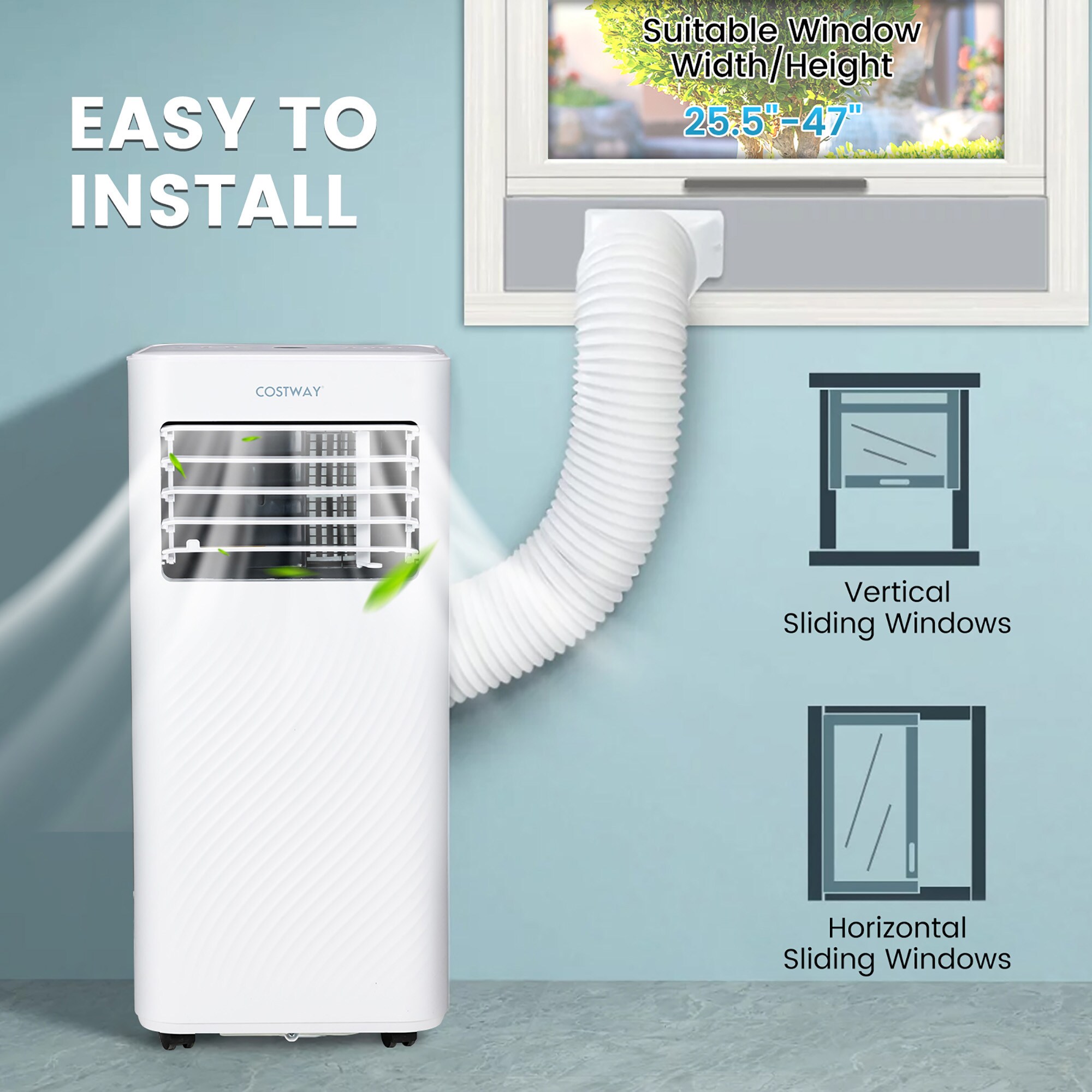 Costway LWS00213 Portable-Air-Conditioners - View #10